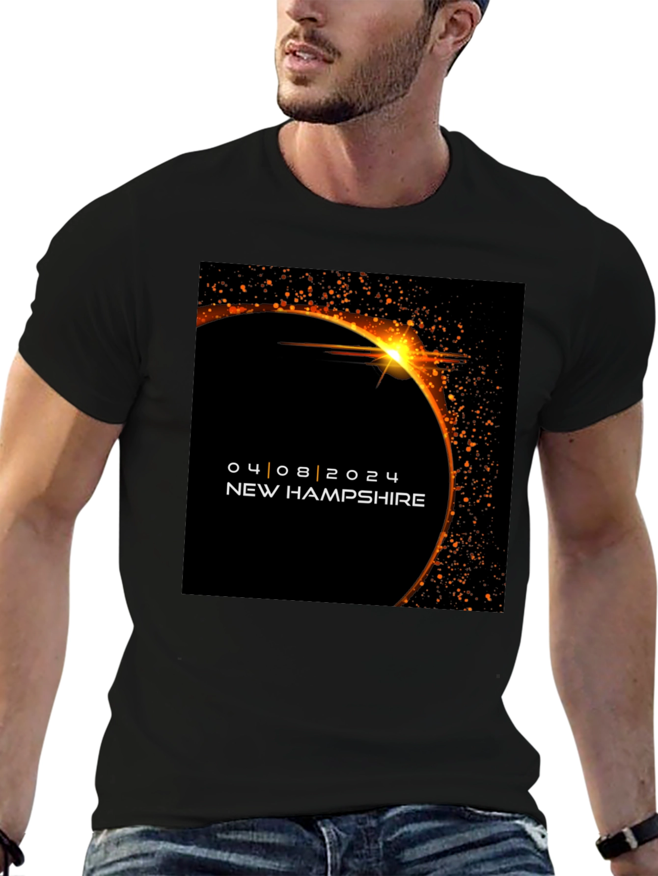New Hampshire 2024 Eclipse T-Shirt
