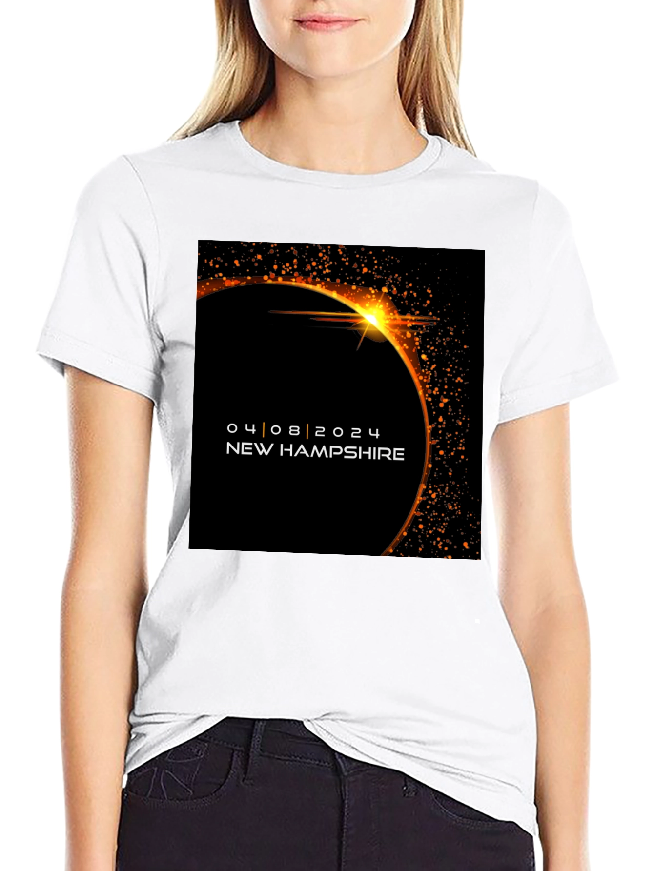 New Hampshire 2024 Eclipse T-Shirt