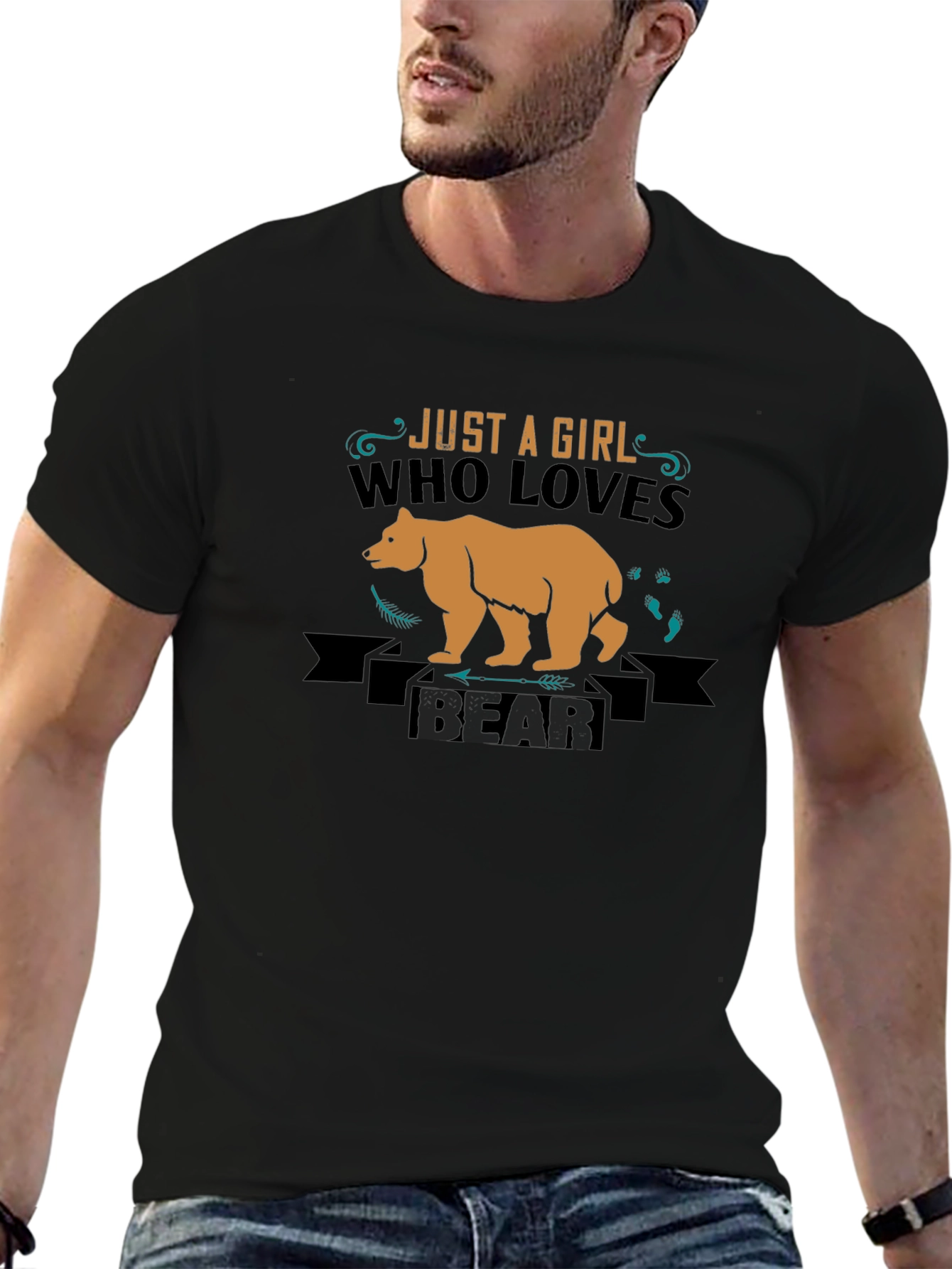 Just a Girl Who Loves Bears T-Shirt