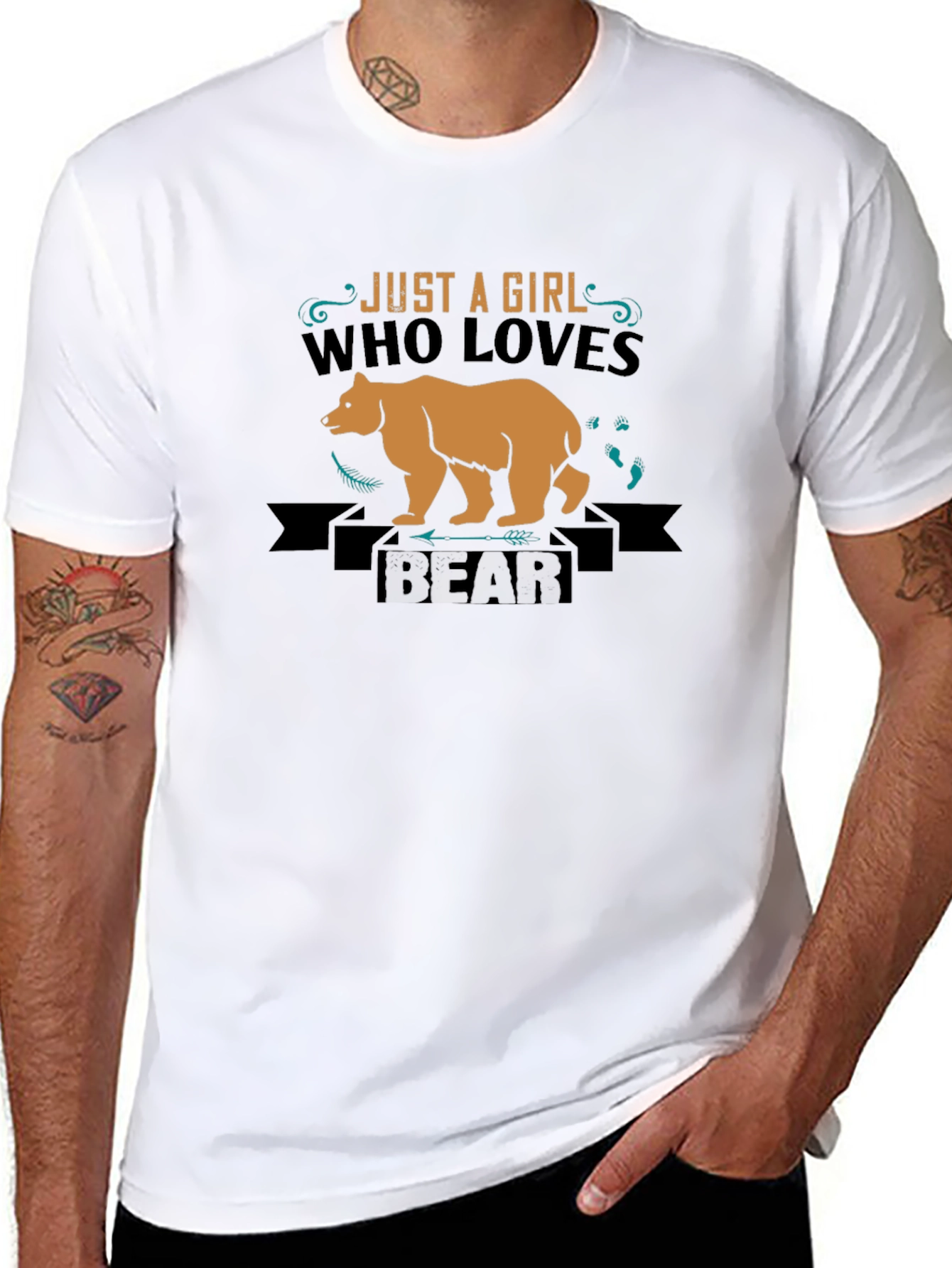 Just a Girl Who Loves Bears T-Shirt
