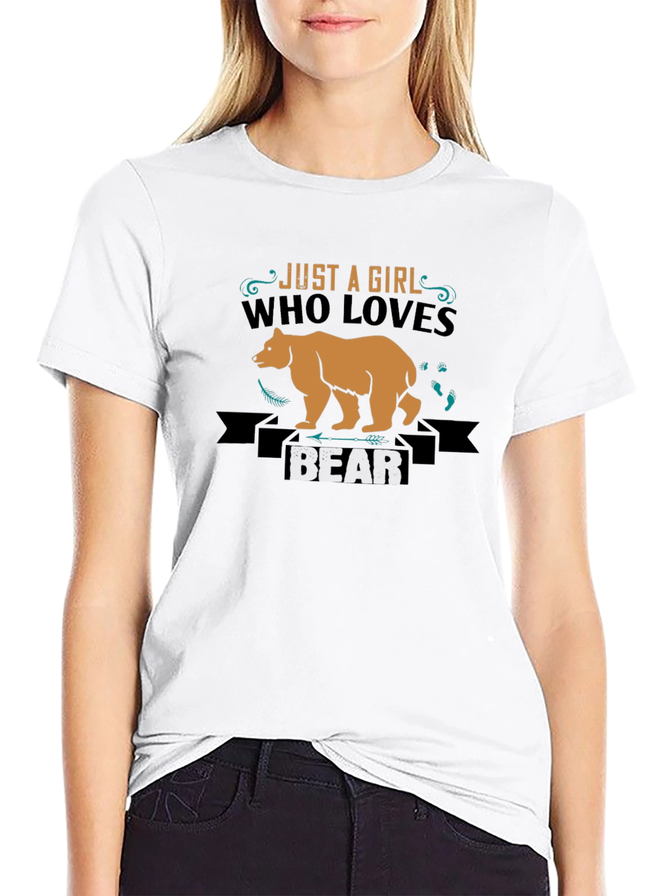 Just a Girl Who Loves Bears T-Shirt
