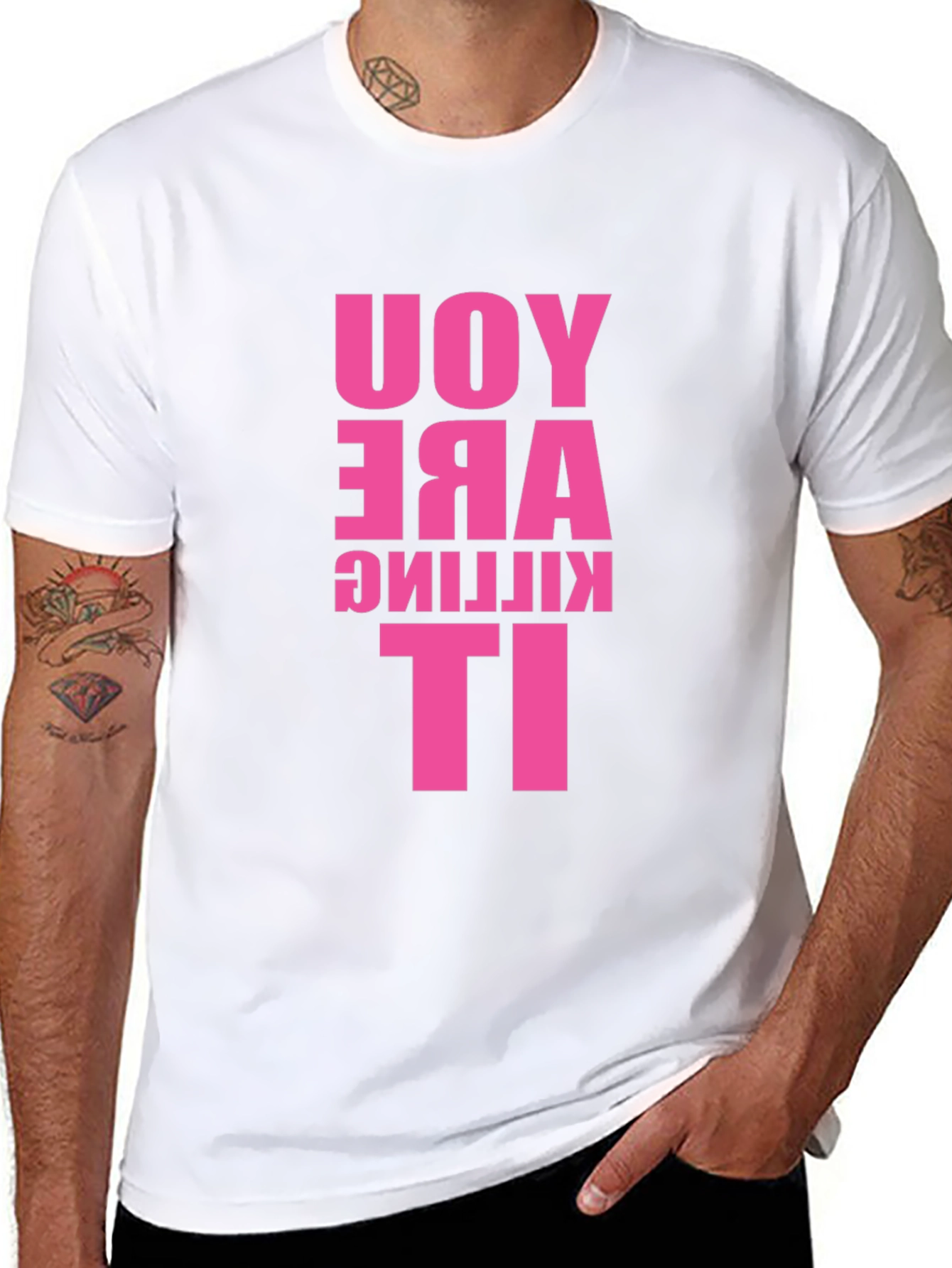 You Are Killing It! Graphic Tee - Black