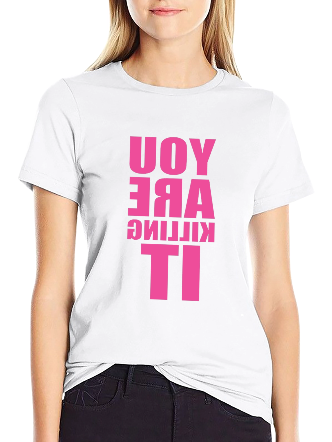 You Are Killing It! Graphic Tee - Black
