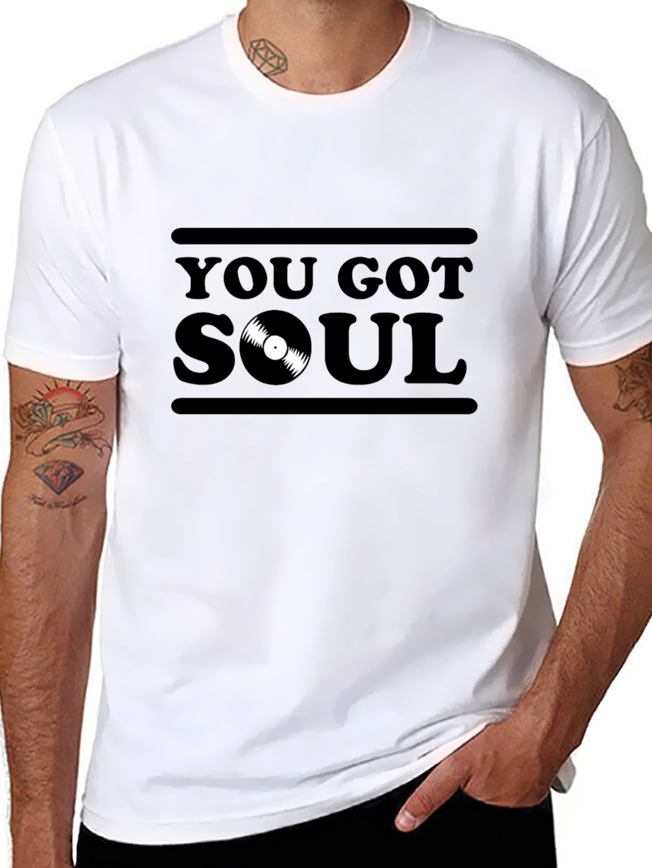 You Got Soul Graphic Print T-Shirt