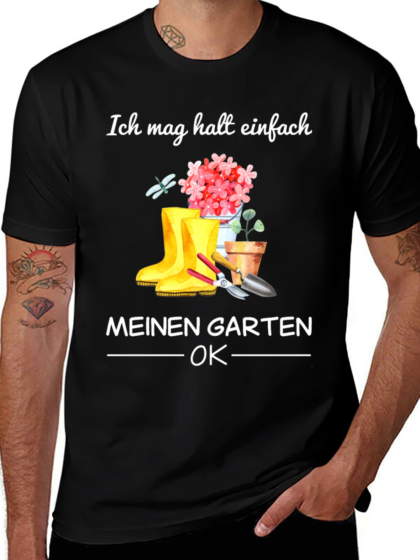 Gardening Lover T-Shirt - Ich Mag Meinen Garten