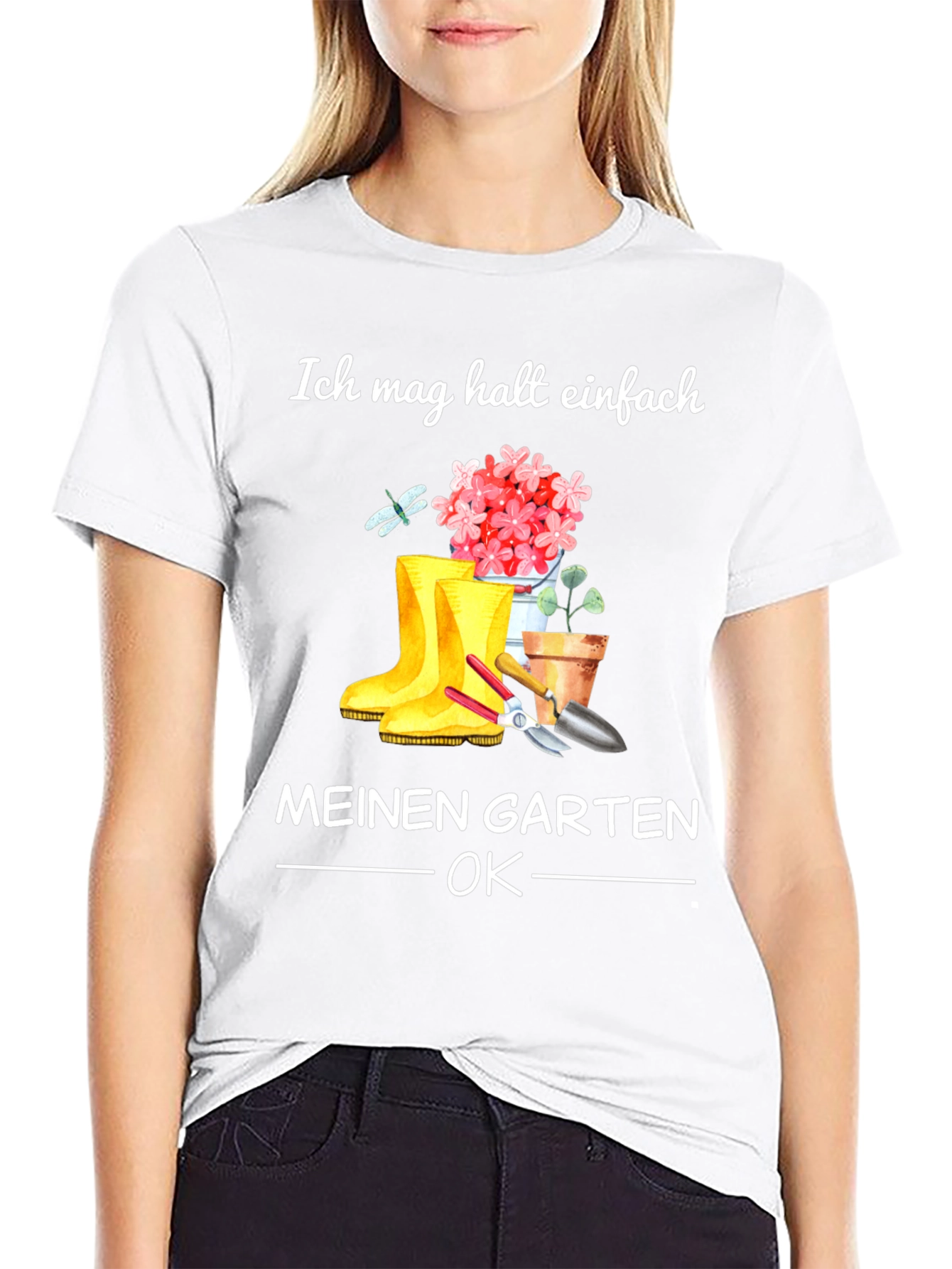 Gardening Lover T-Shirt - Ich Mag Meinen Garten