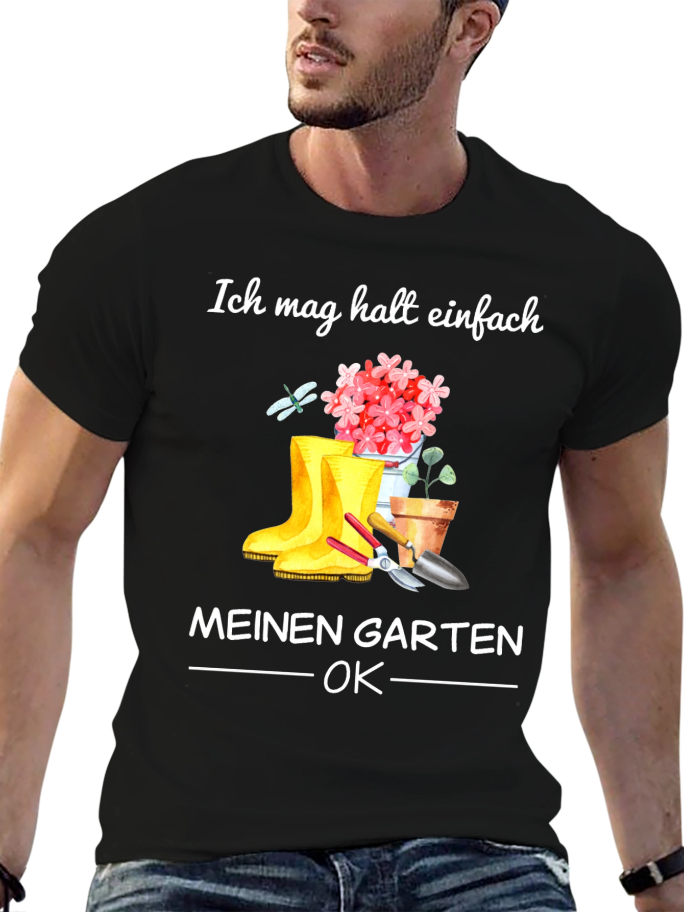 Gardening Lover T-Shirt - Ich Mag Meinen Garten