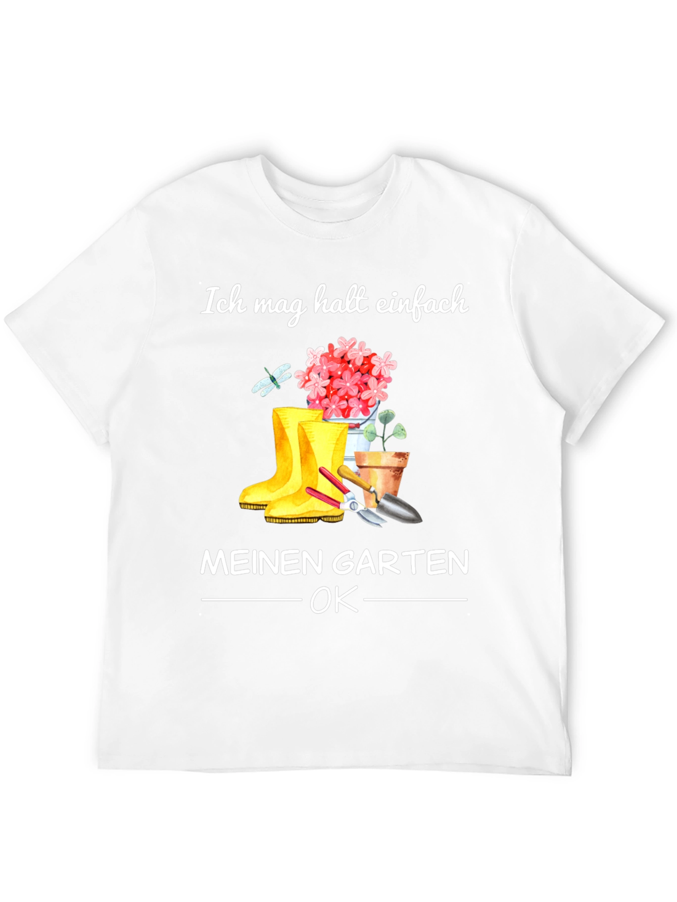 Gardening Lover T-Shirt - Ich Mag Meinen Garten