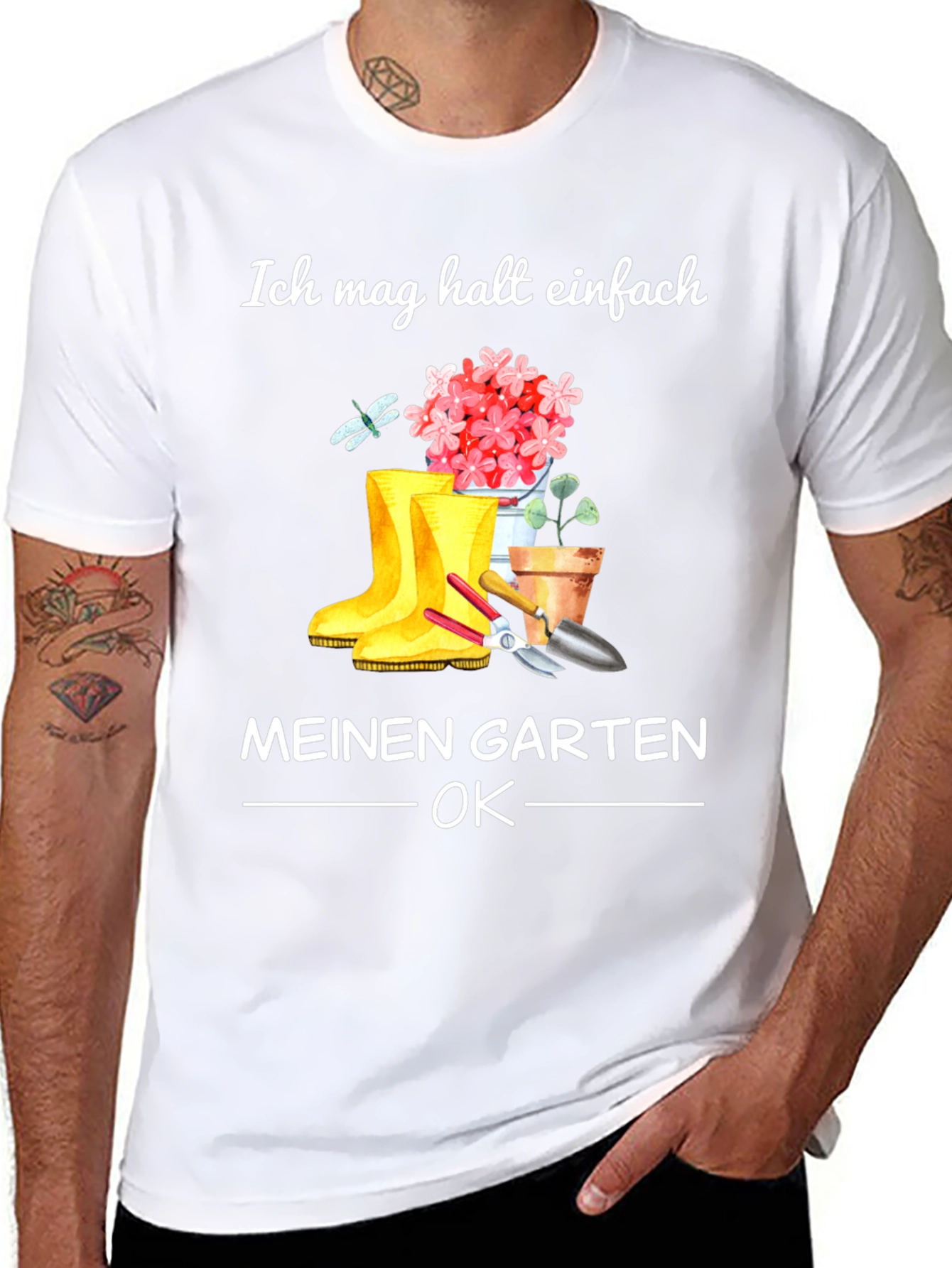 Gardening Lover T-Shirt - Ich Mag Meinen Garten