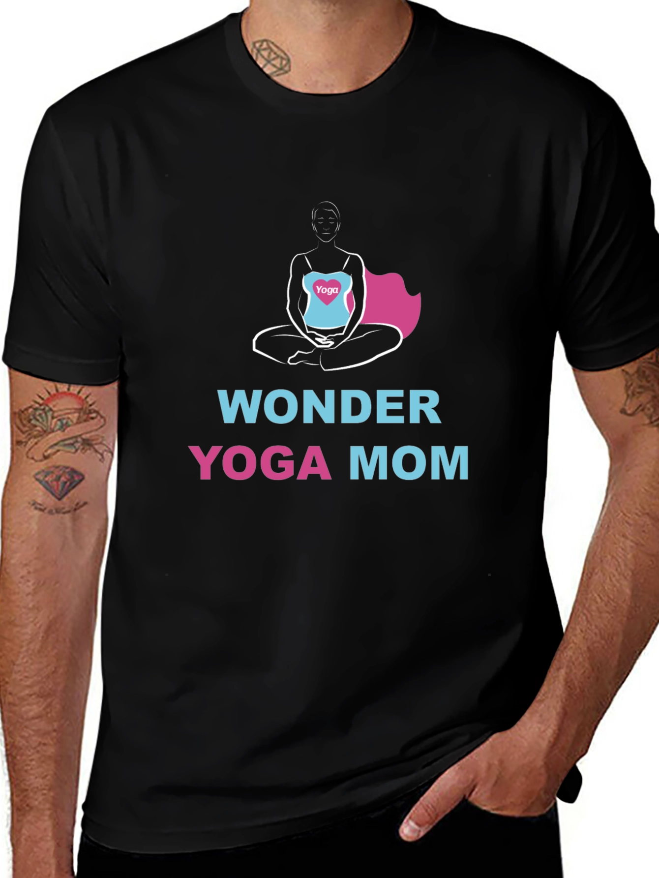 Wonder Yoga Mom T-Shirt