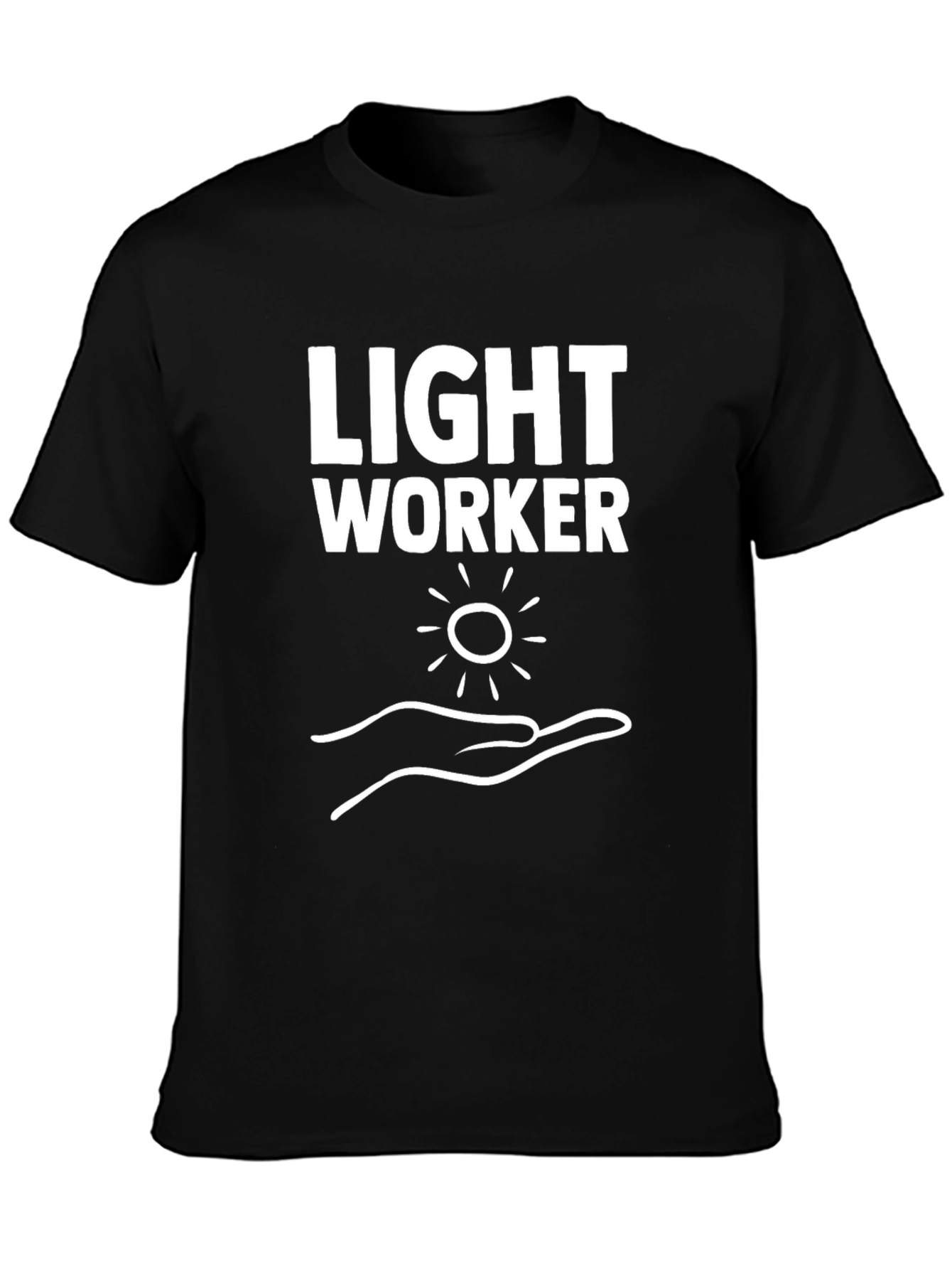 Light Worker Graphic Tee - Spiritual Awareness Shirt