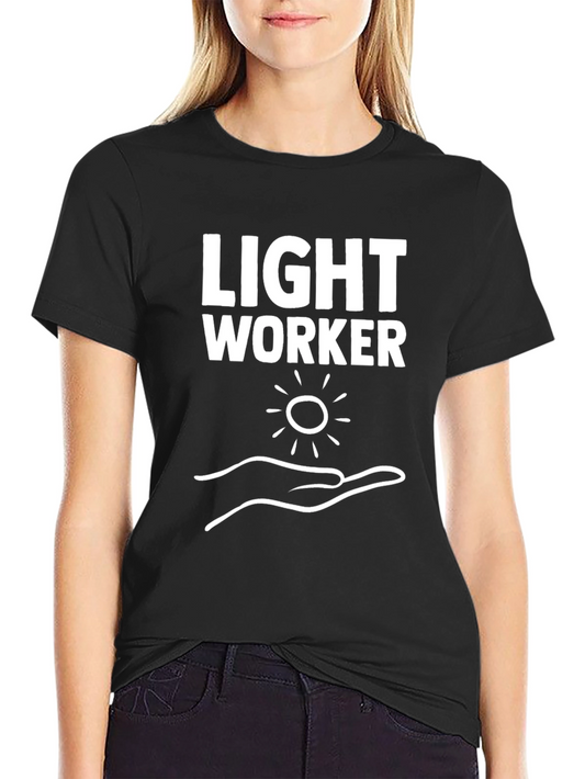 Light Worker Graphic Tee - Spiritual Awareness Shirt