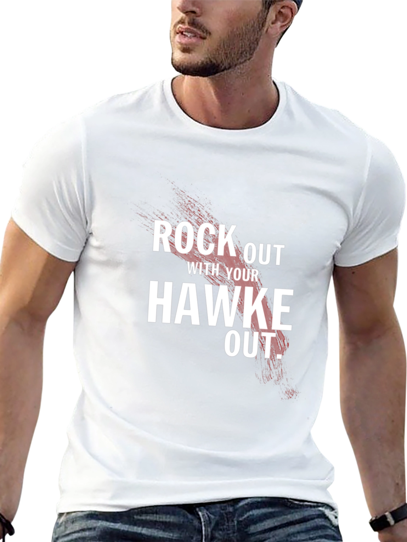 Rock Out With Your Hawke Out Black T-Shirt