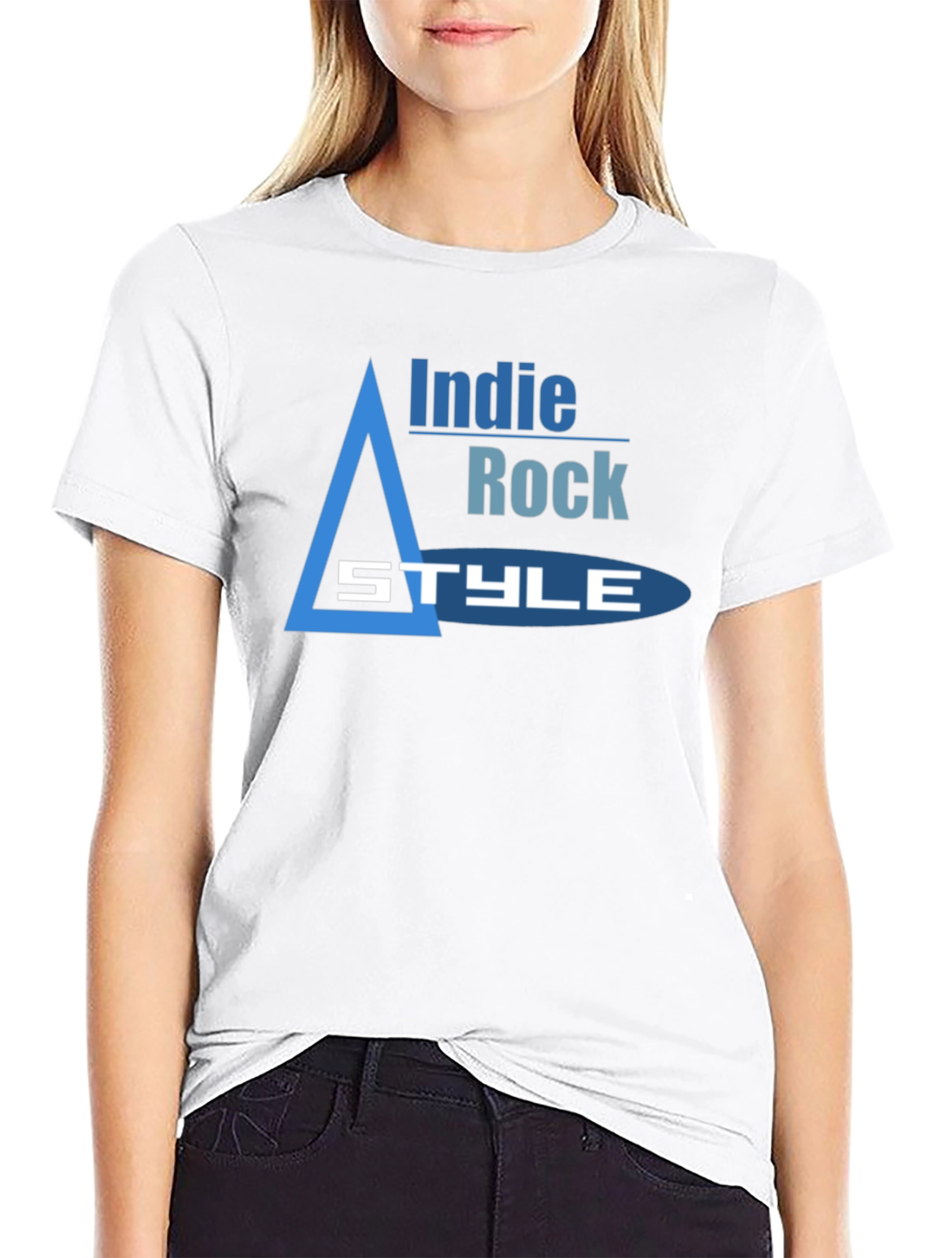 Indie Rock Style T-Shirt - Trendy Graphic Tee