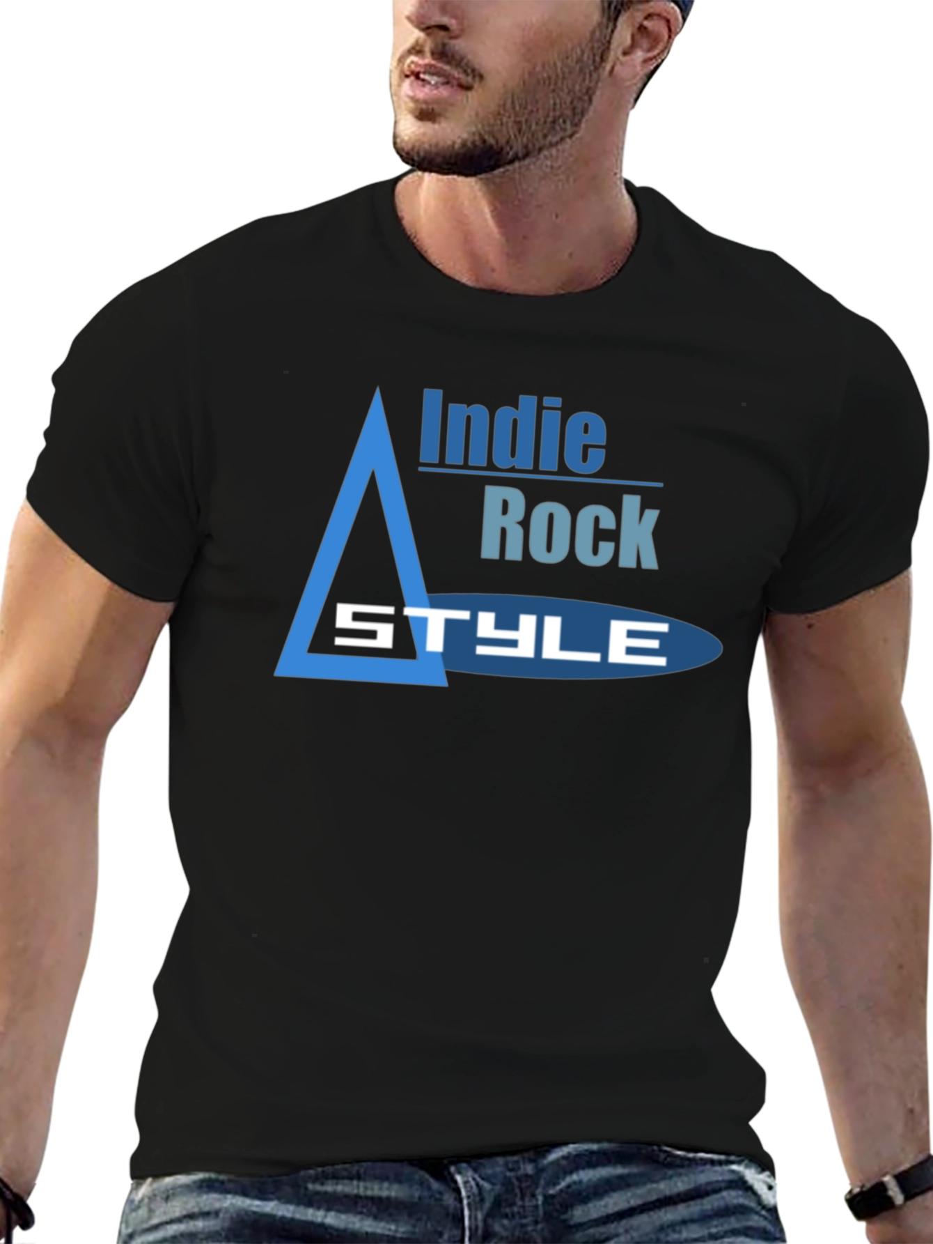 Indie Rock Style T-Shirt - Trendy Graphic Tee