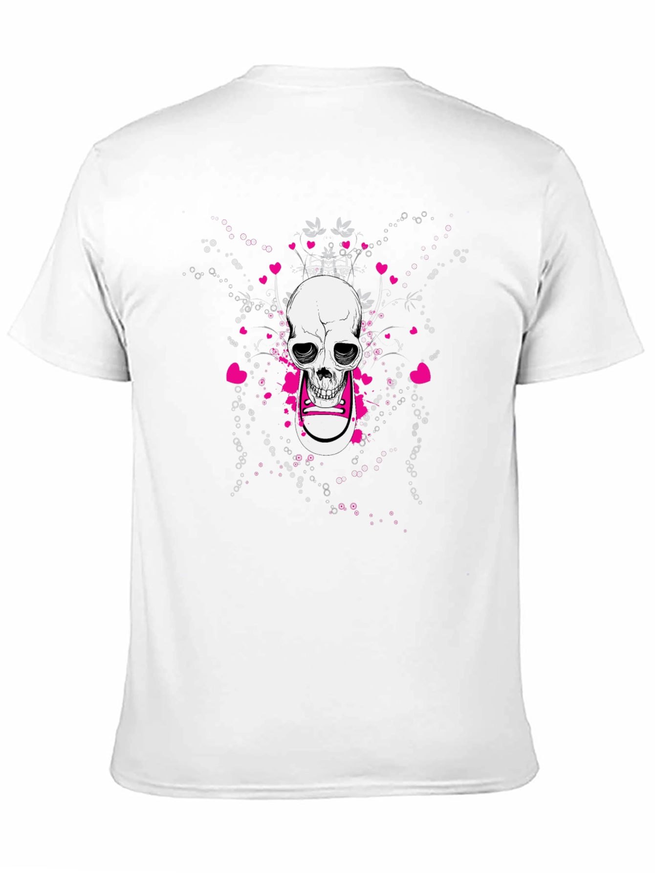 Skull Sneaker Graphic Tee - Edgy Style