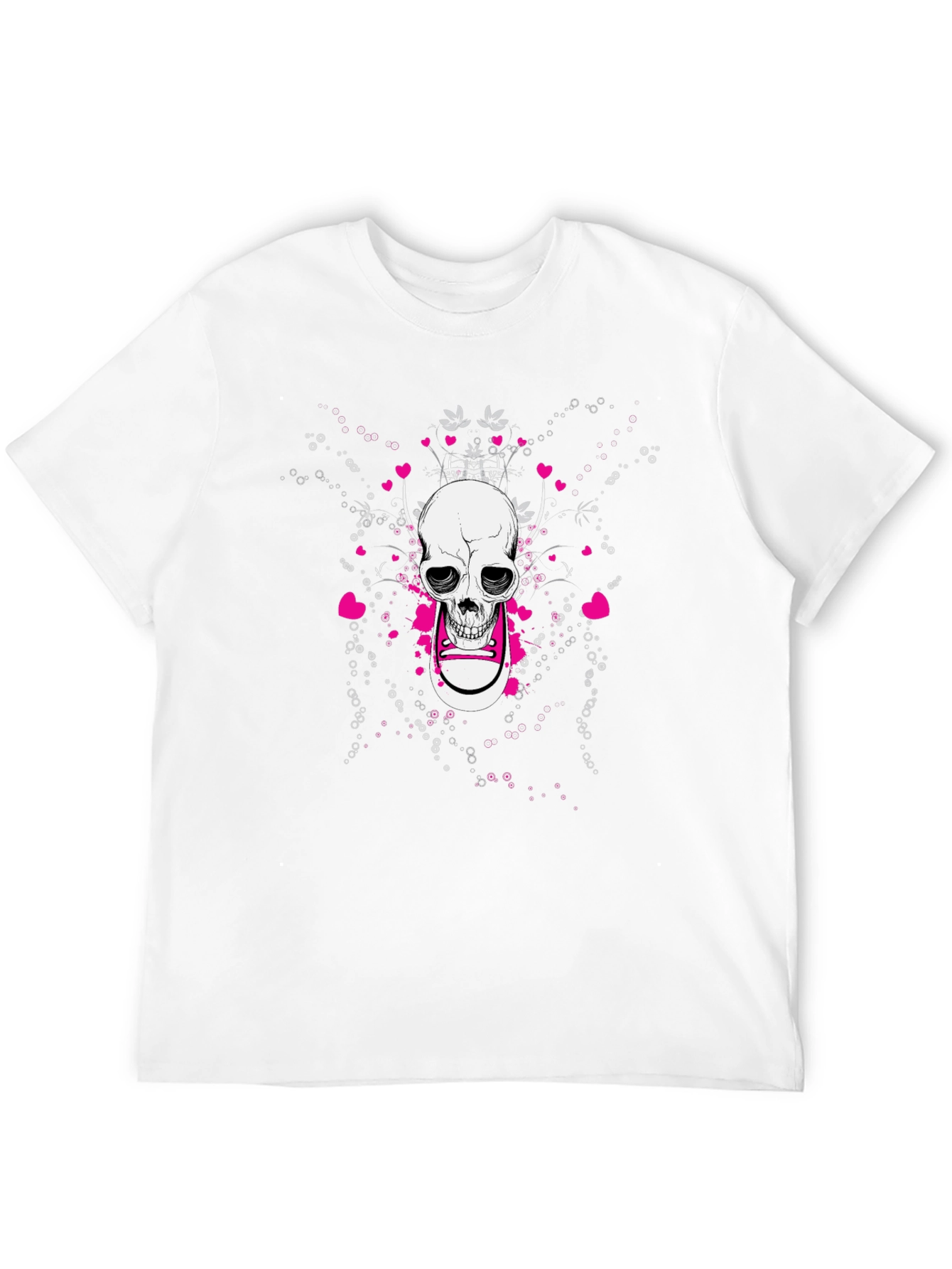 Skull Sneaker Graphic Tee - Edgy Style