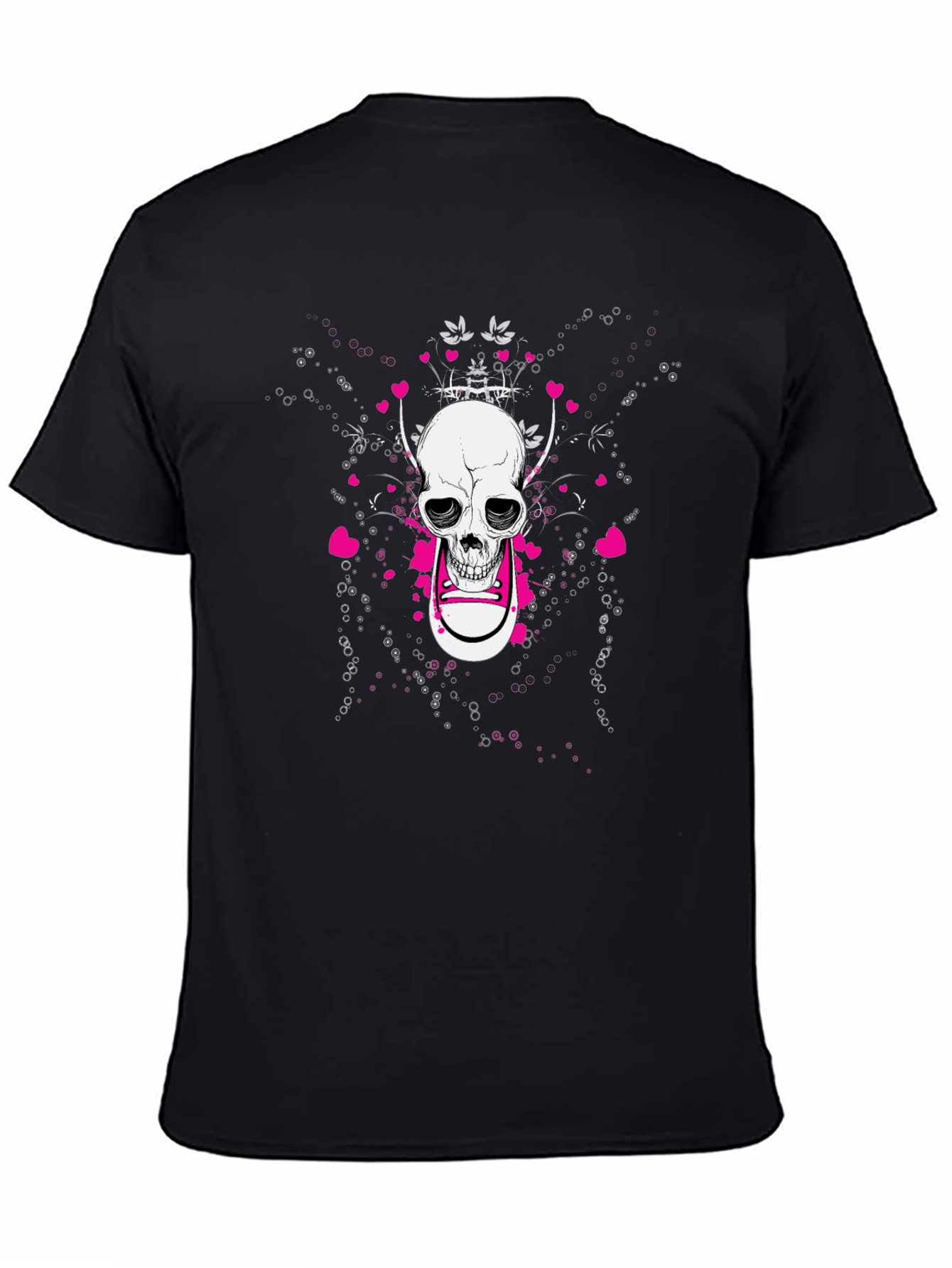 Skull Sneaker Graphic Tee - Edgy Style