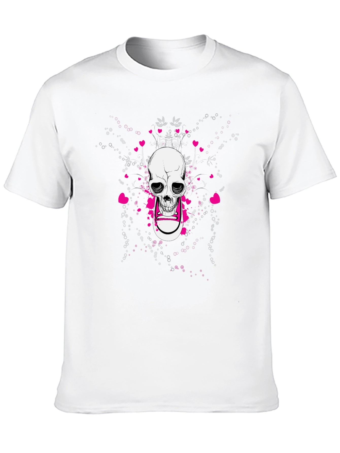 Skull Sneaker Graphic Tee - Edgy Style