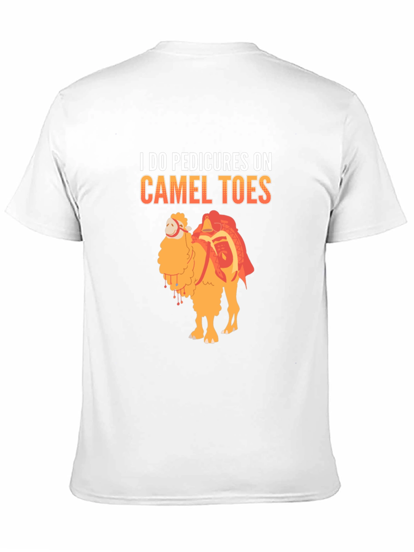 Pedicure Camel Toes Funny Graphic T-Shirt