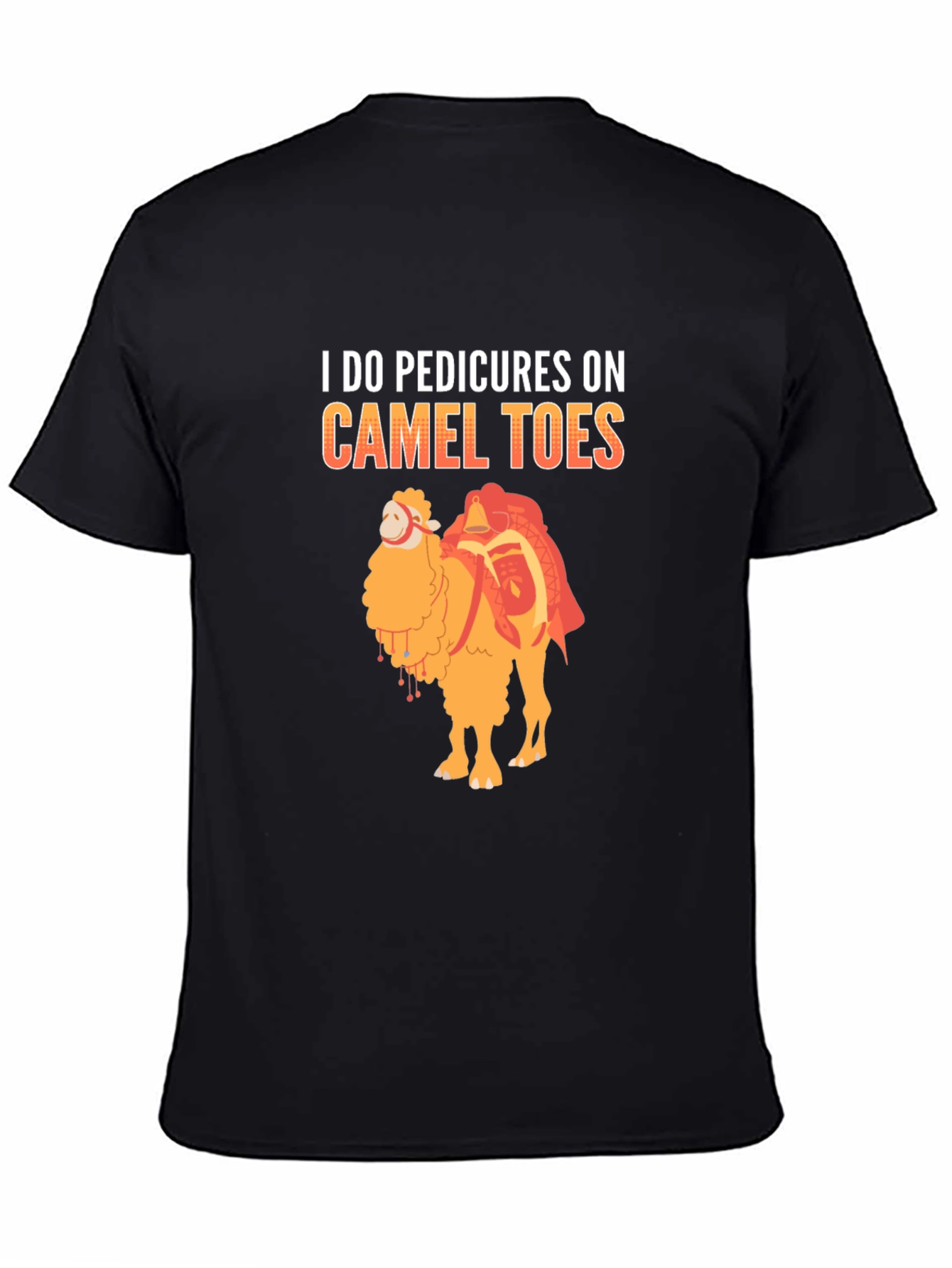 Pedicure Camel Toes Funny Graphic T-Shirt