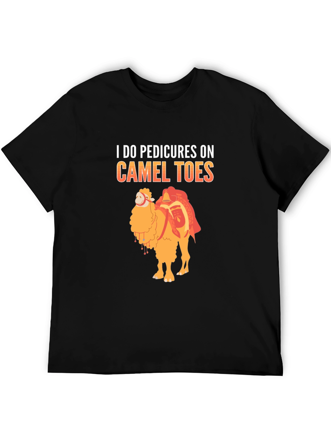 Pedicure Camel Toes Funny Graphic T-Shirt