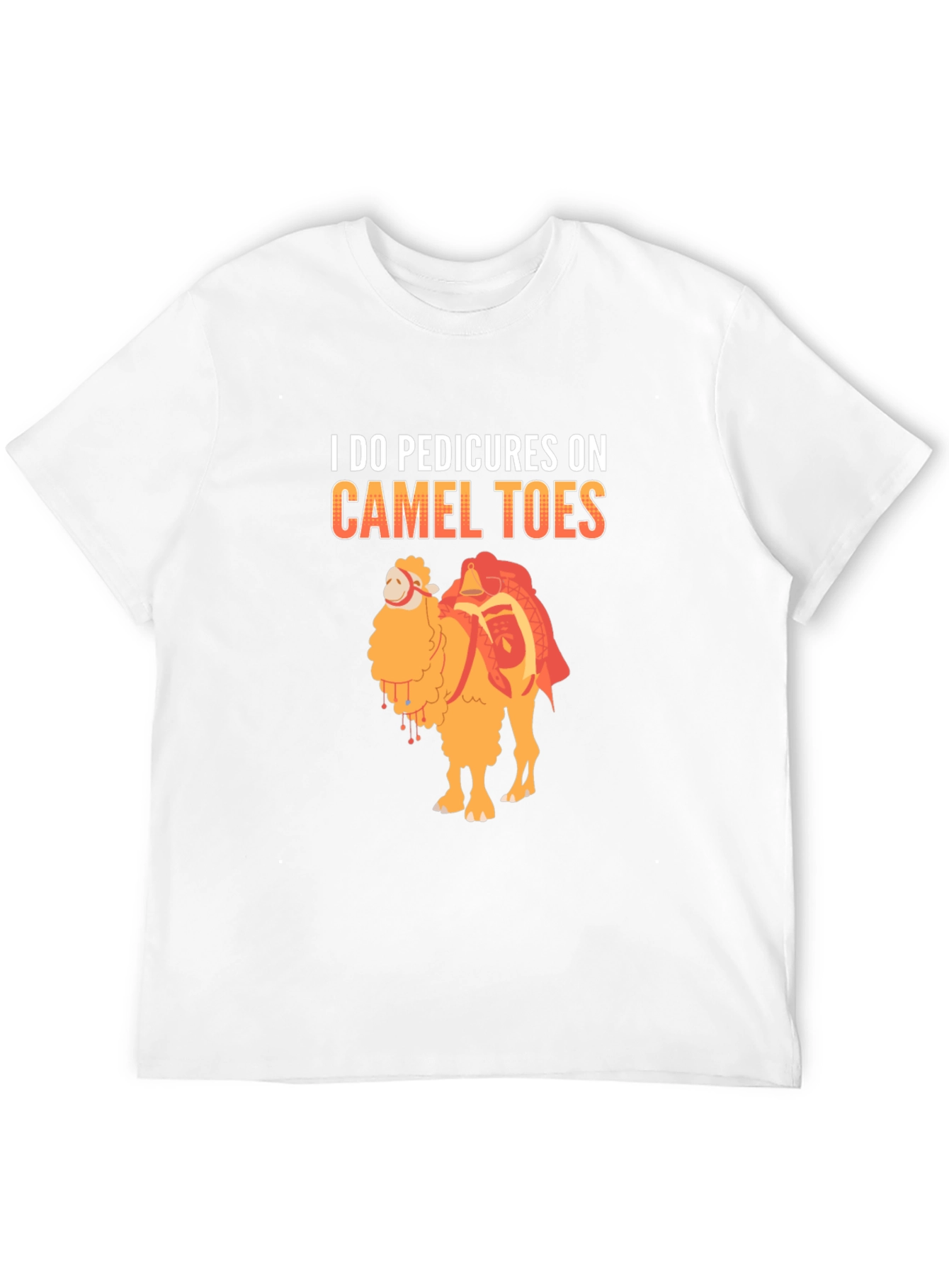 Pedicure Camel Toes Funny Graphic T-Shirt