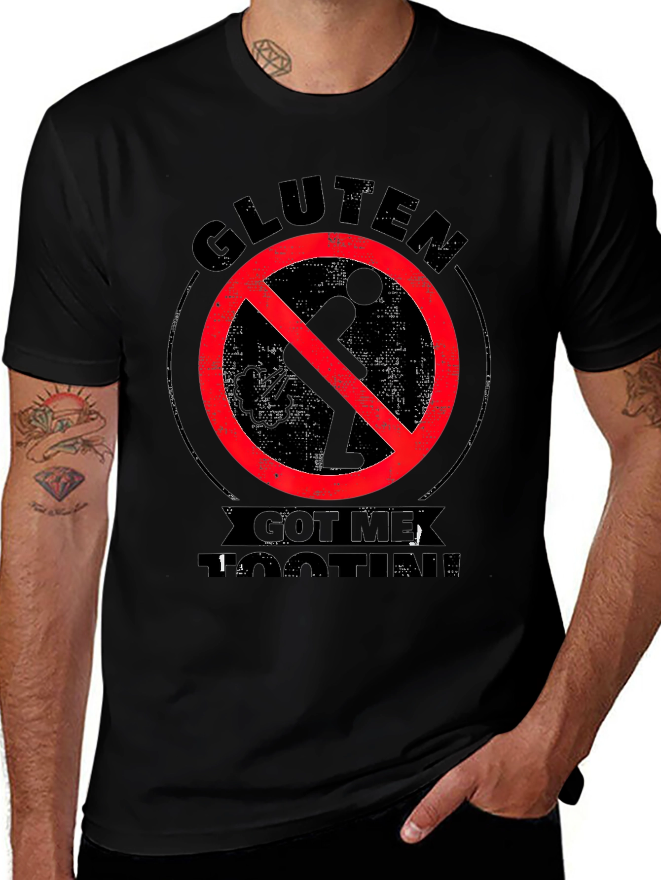 Gluten Got Me Tootin T-Shirt