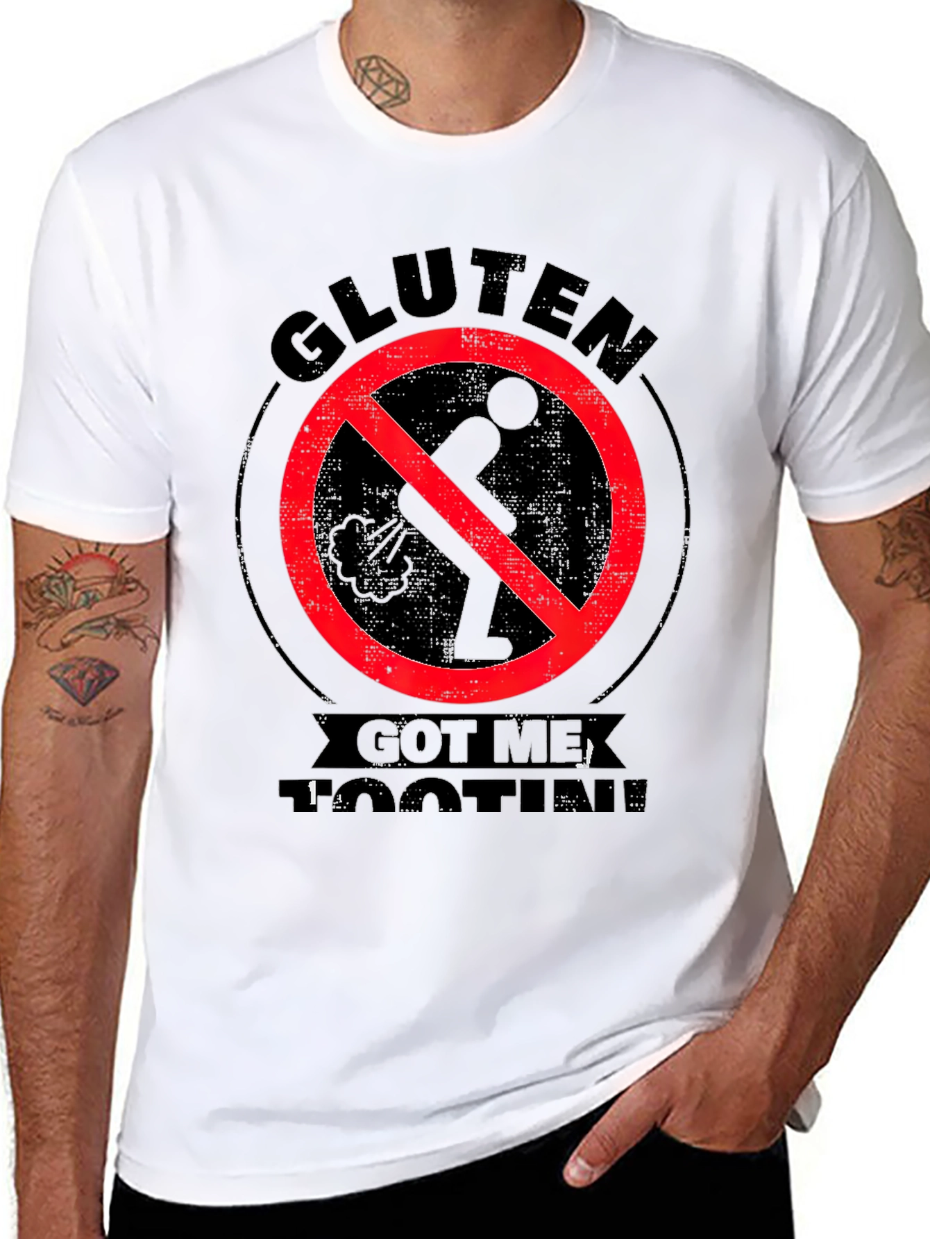 Gluten Got Me Tootin T-Shirt