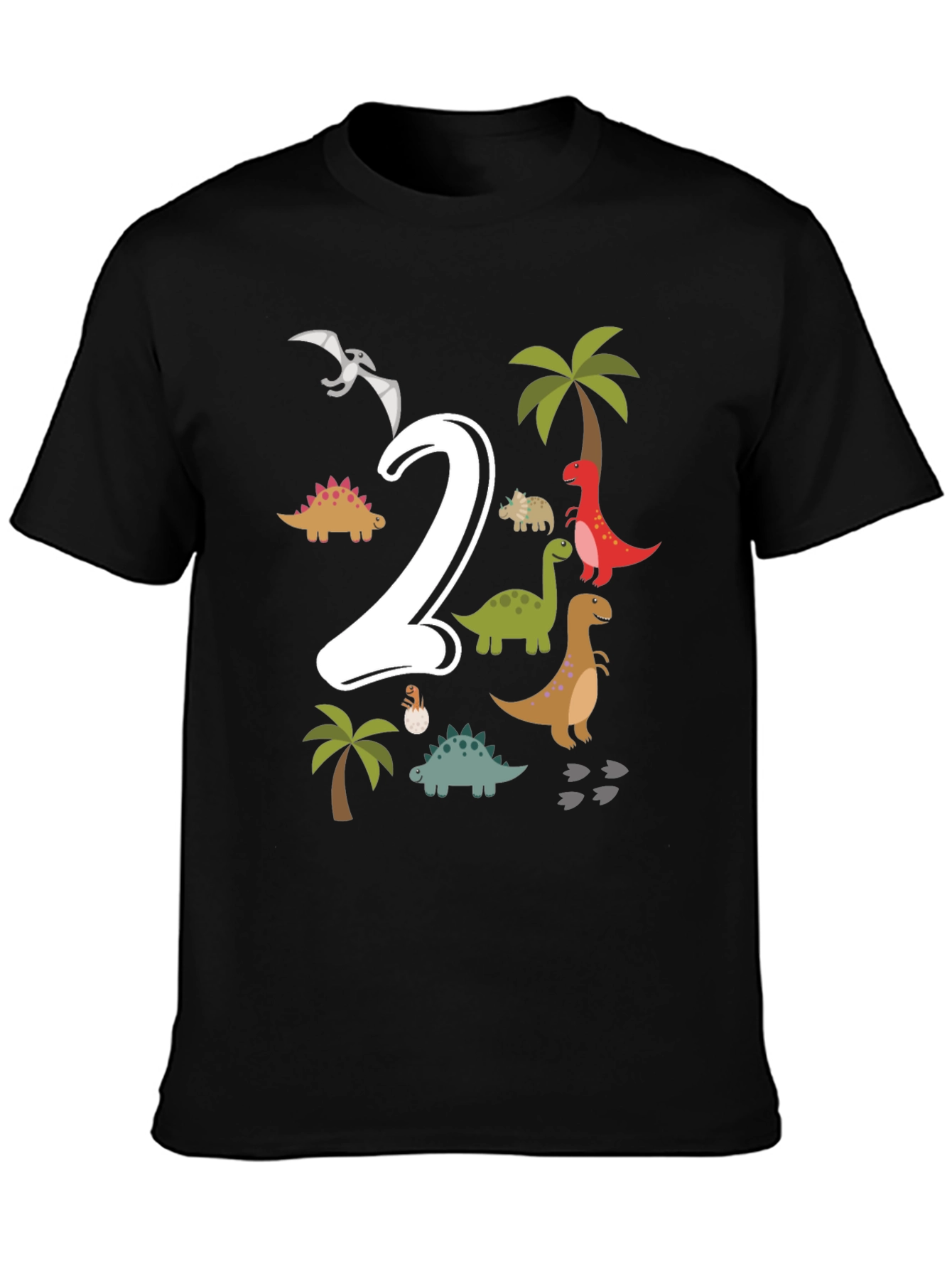Dino 2nd Birthday T-Shirt