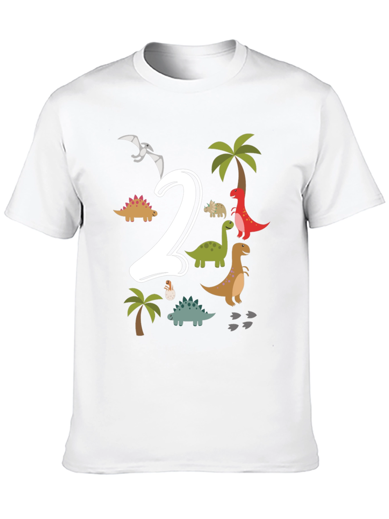 Dino 2nd Birthday T-Shirt