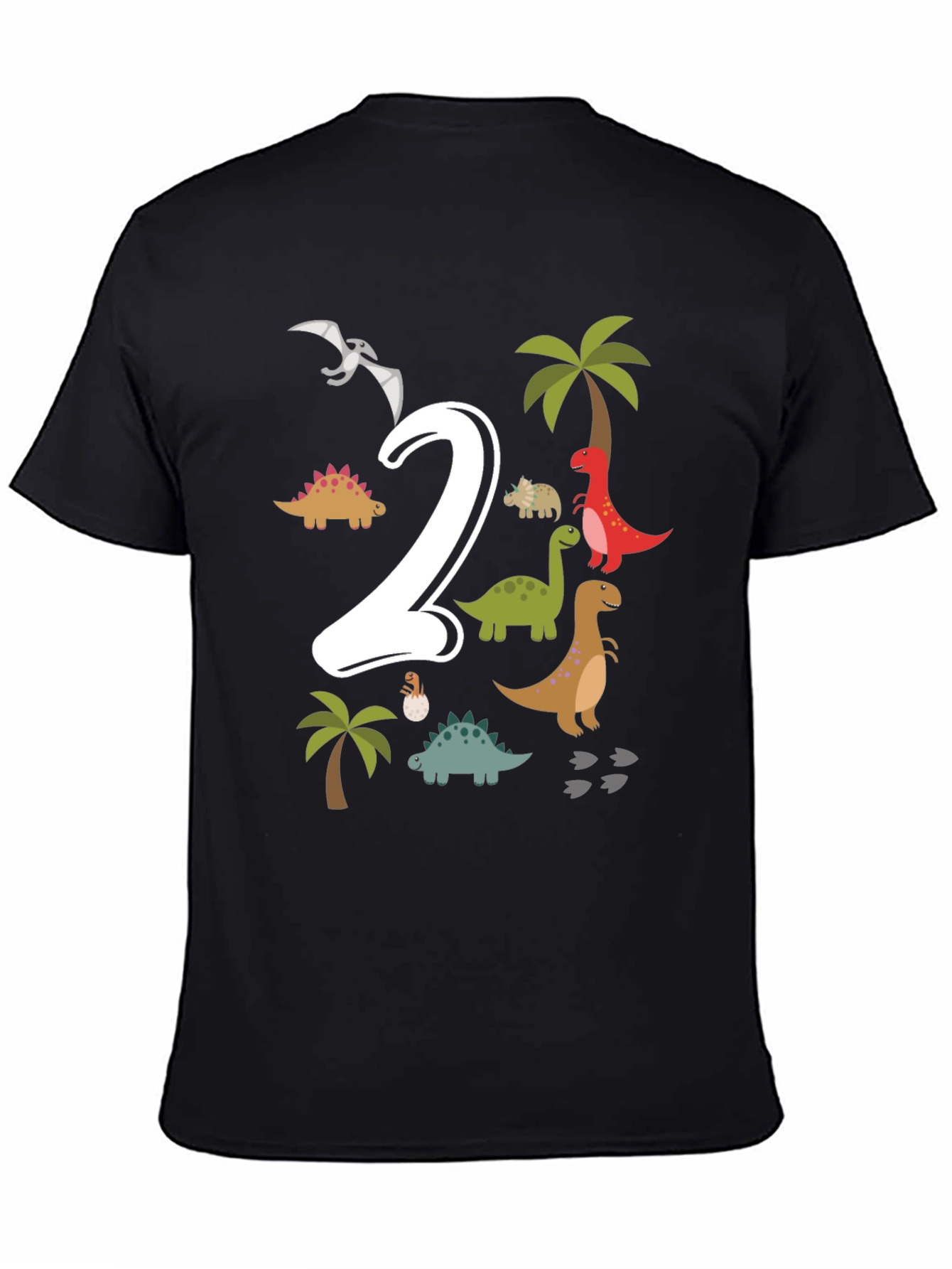 Dino 2nd Birthday T-Shirt