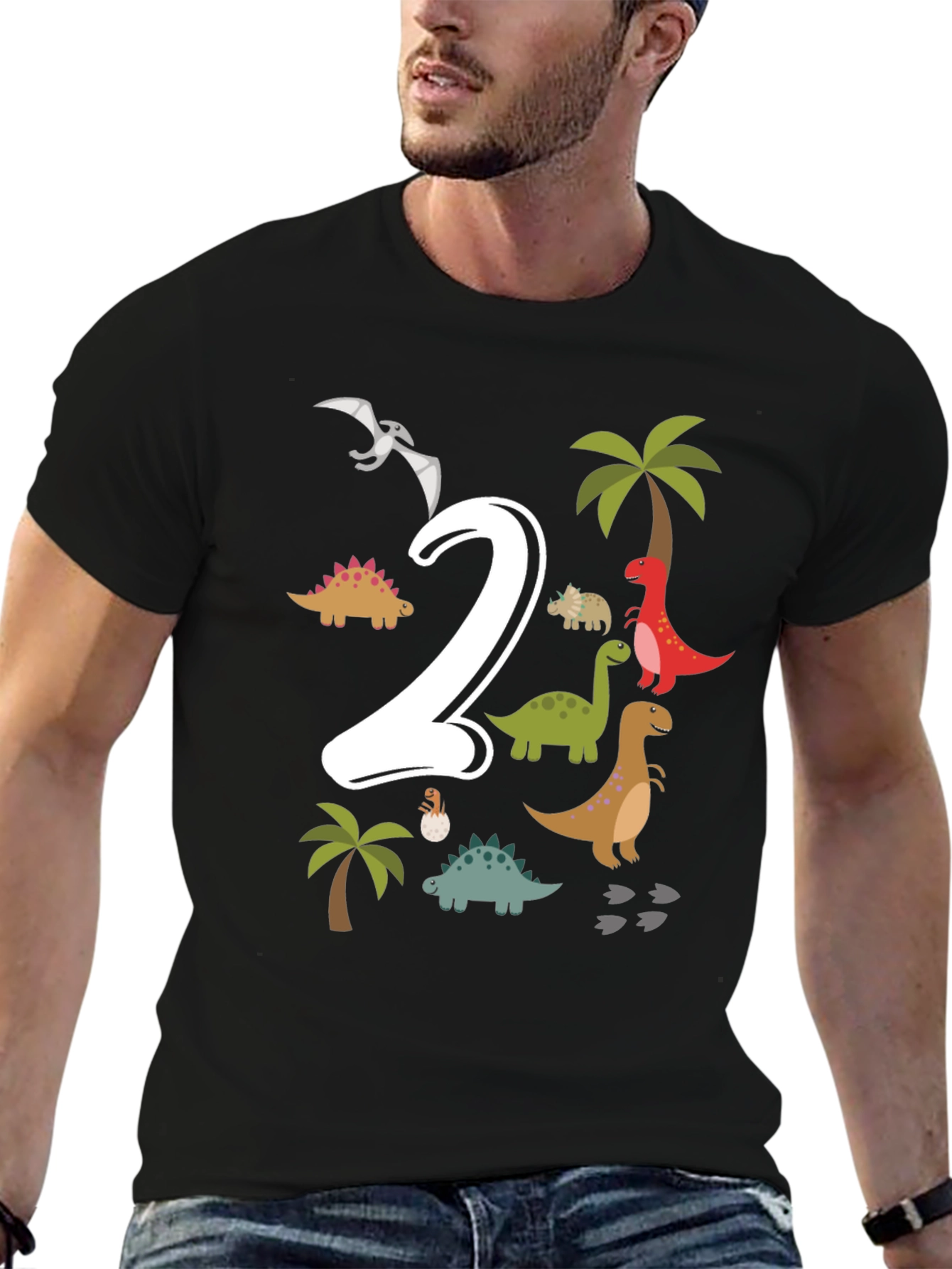 Dino 2nd Birthday T-Shirt