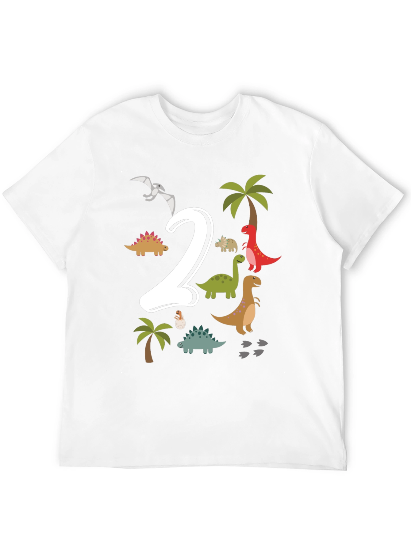 Dino 2nd Birthday T-Shirt