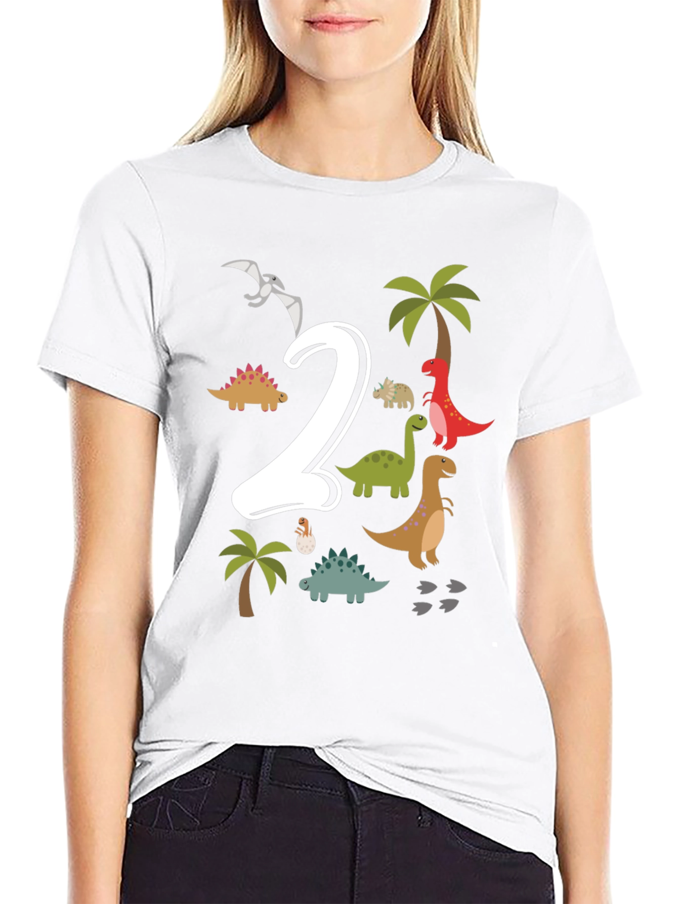 Dino 2nd Birthday T-Shirt