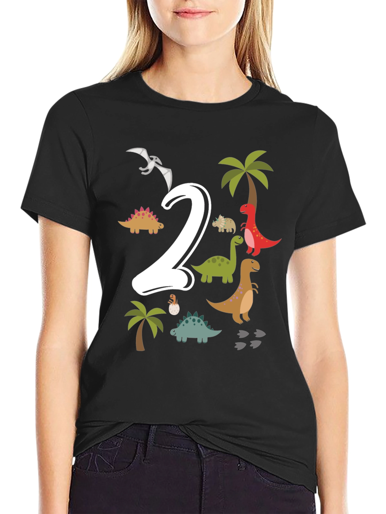 Dino 2nd Birthday T-Shirt