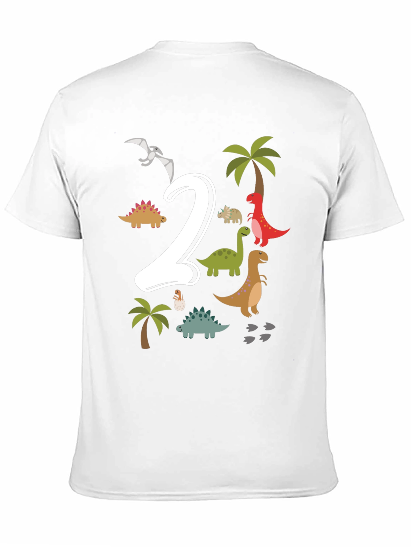 Dino 2nd Birthday T-Shirt