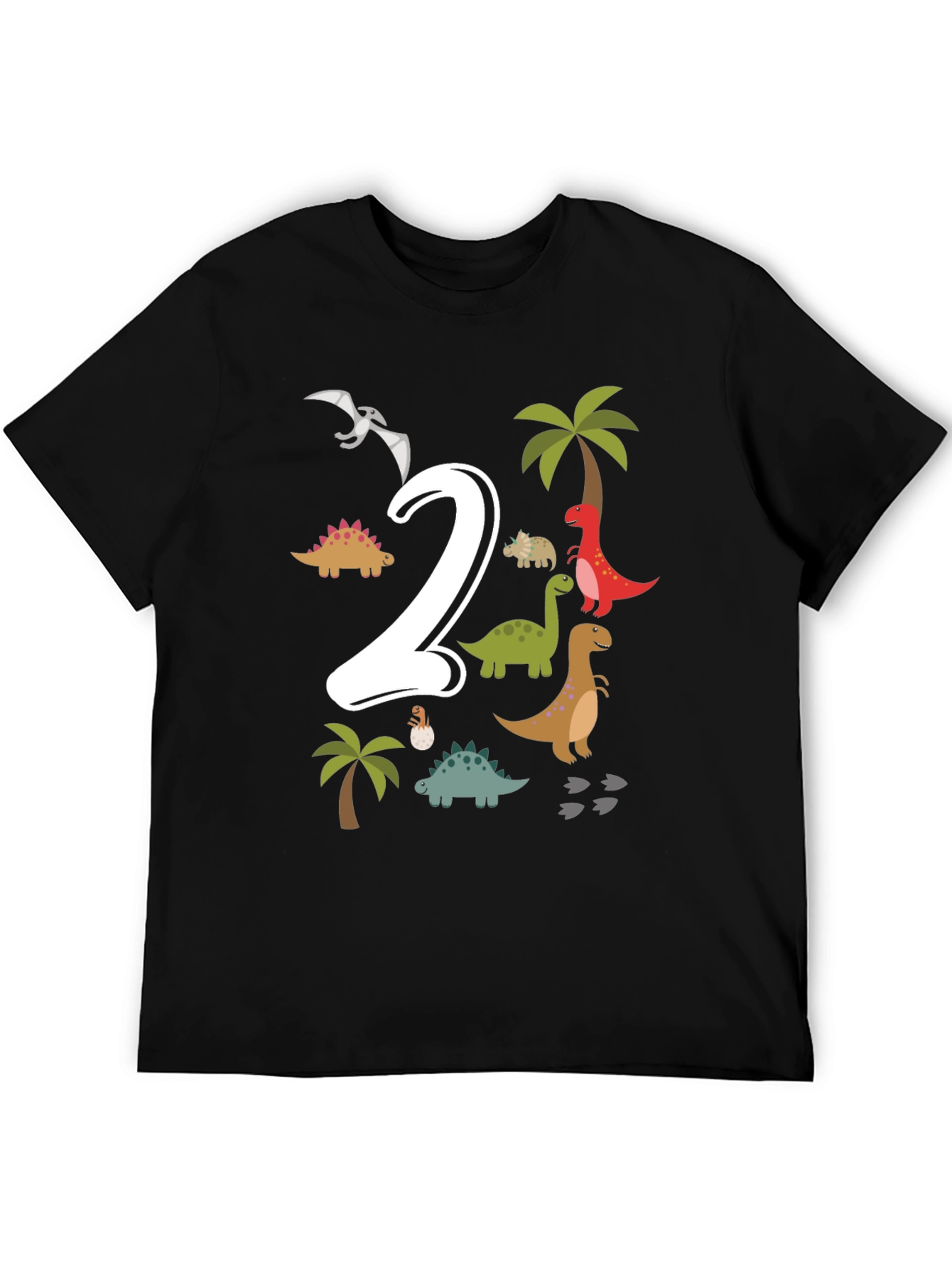 Dino 2nd Birthday T-Shirt