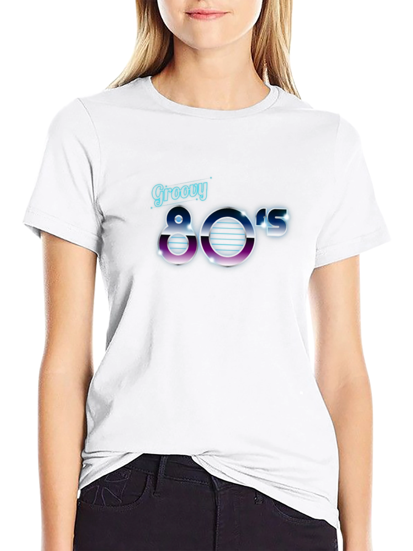 Groovy 80s Graphic T-Shirt - Retro Style