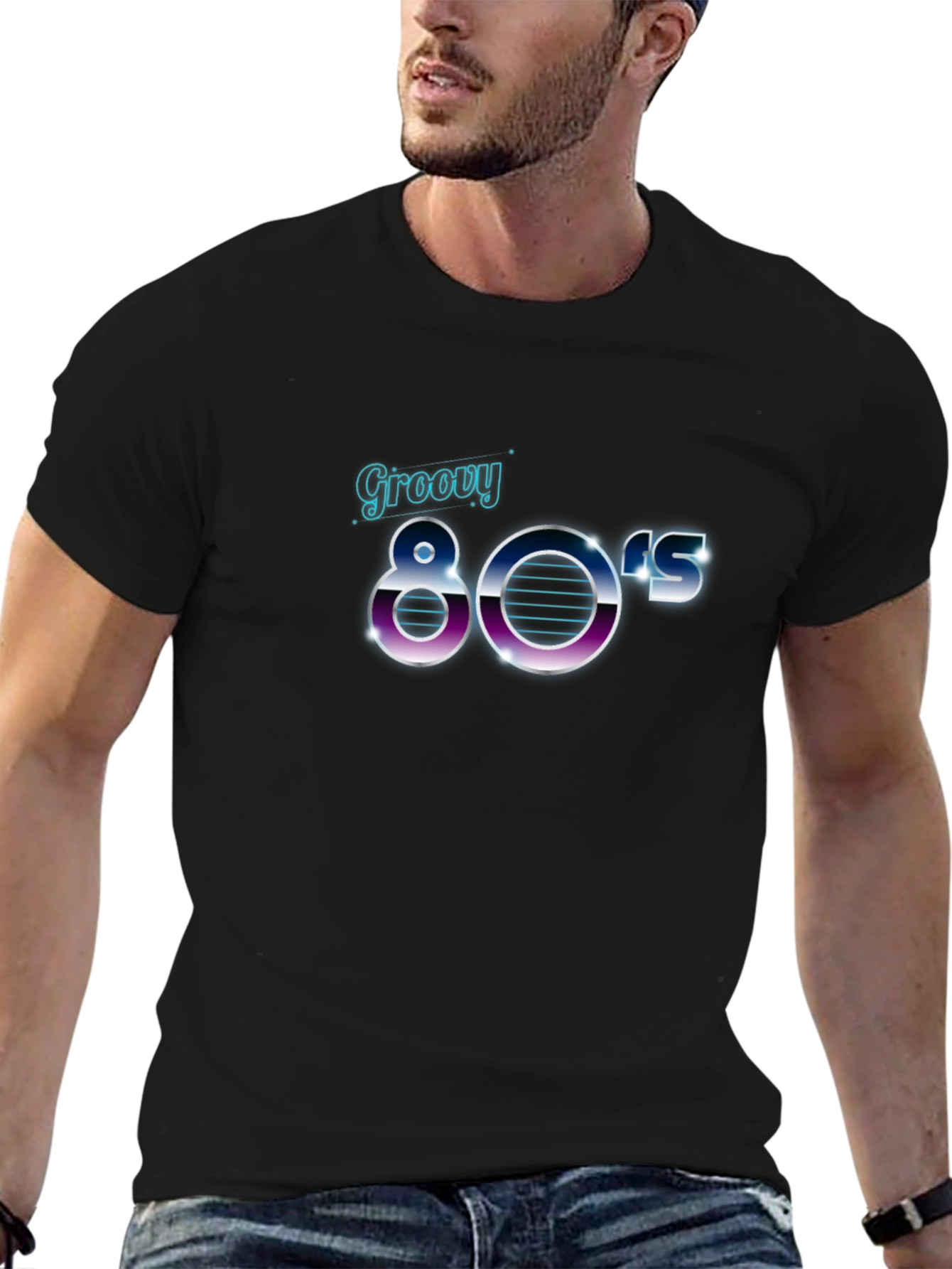 Groovy 80s Graphic T-Shirt - Retro Style