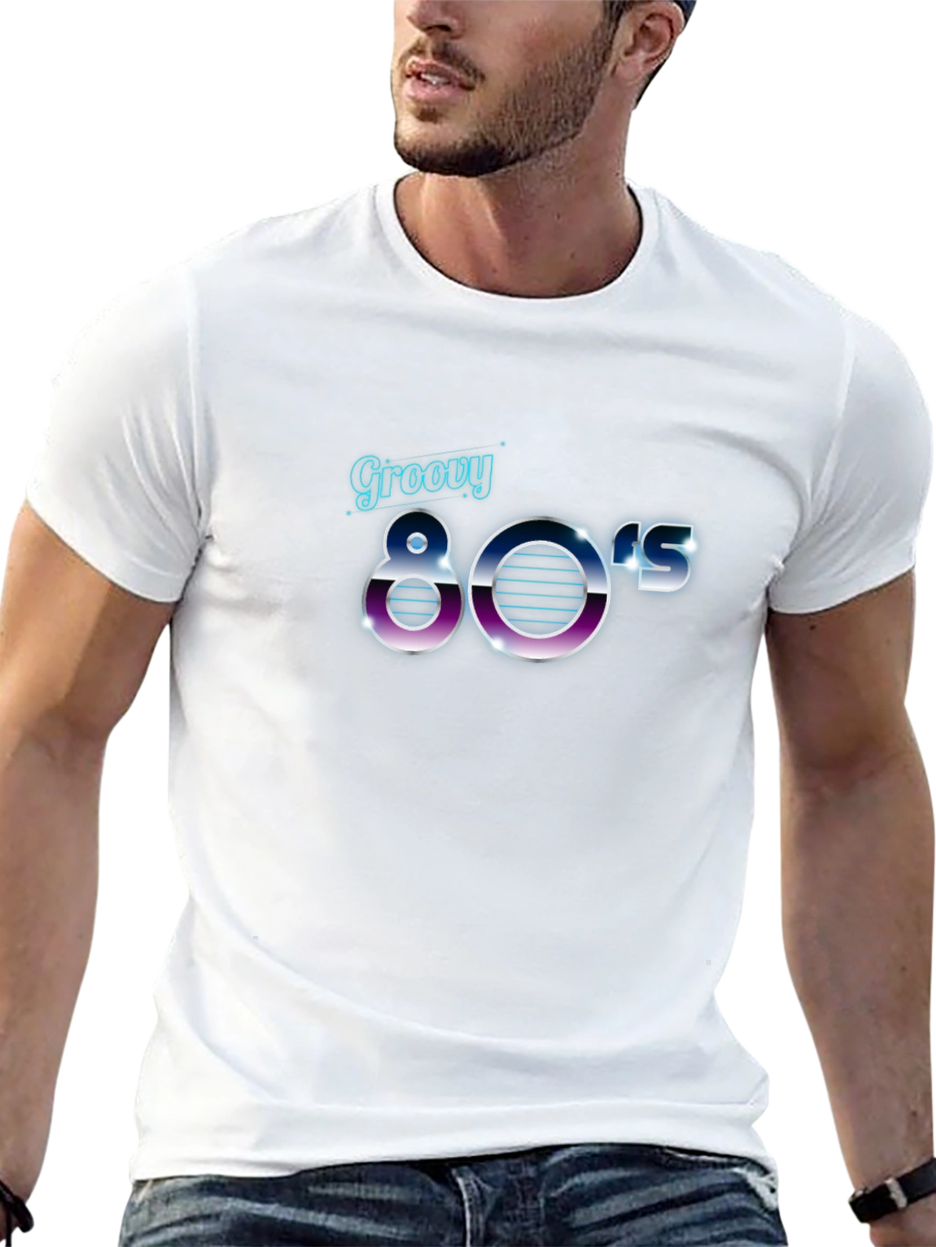 Groovy 80s Graphic T-Shirt - Retro Style