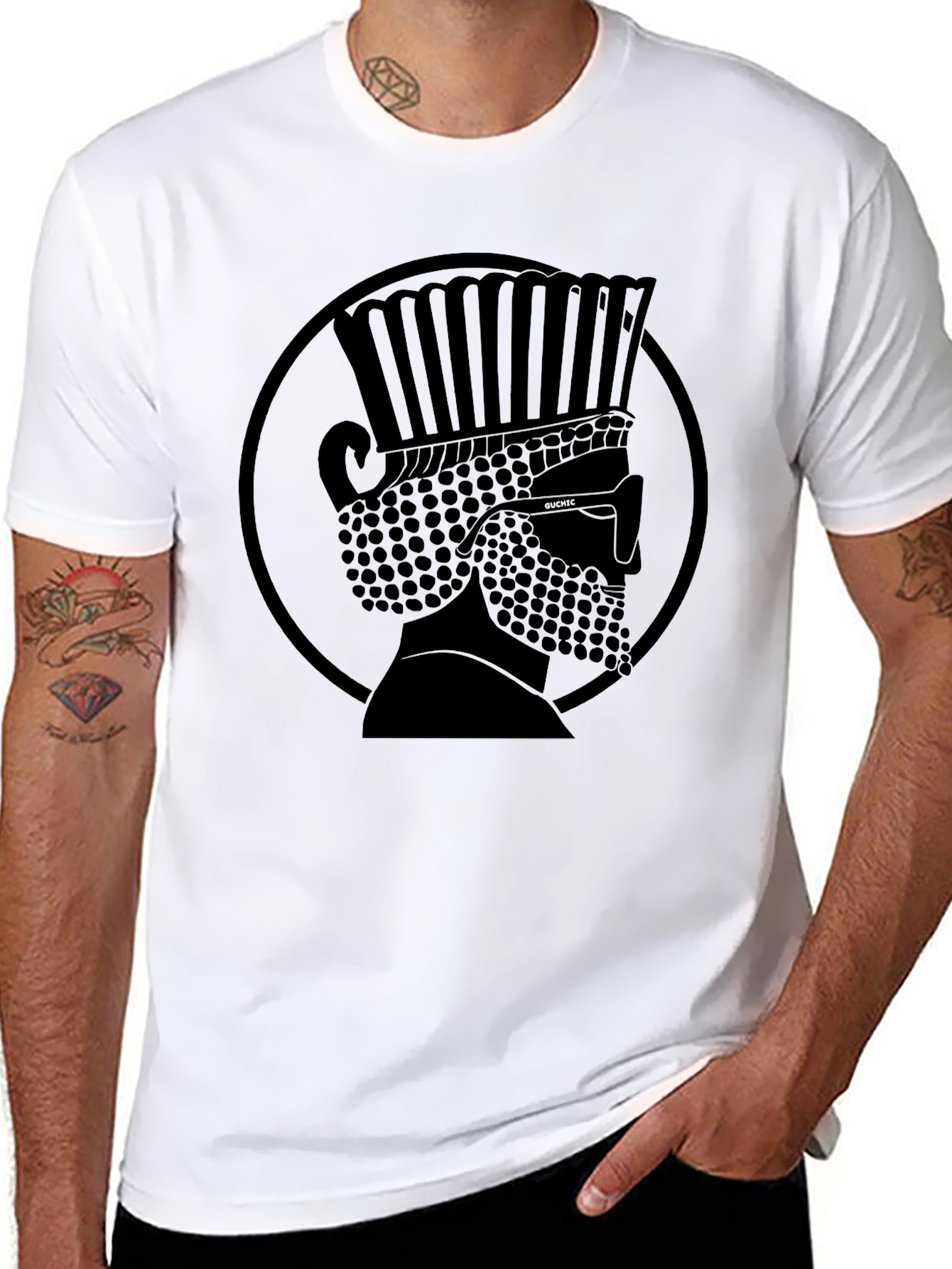 Black Persepolis Warrior T-Shirt