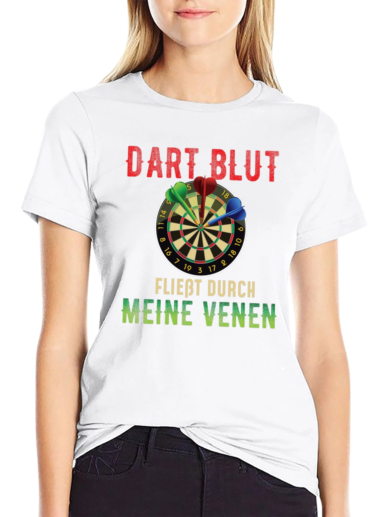 Dart Blut T-Shirt - Dart Player Gift