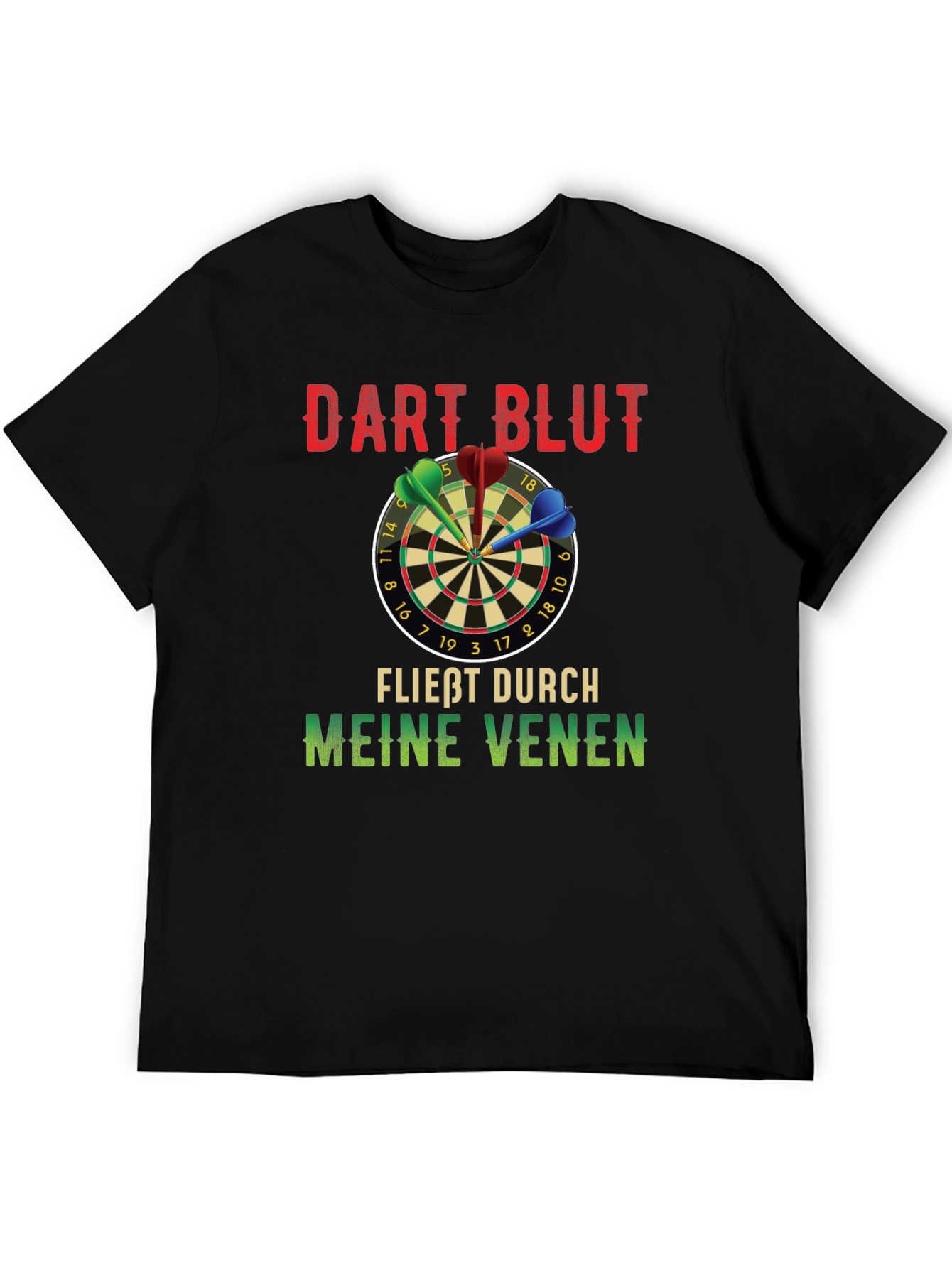 Dart Blut T-Shirt - Dart Player Gift