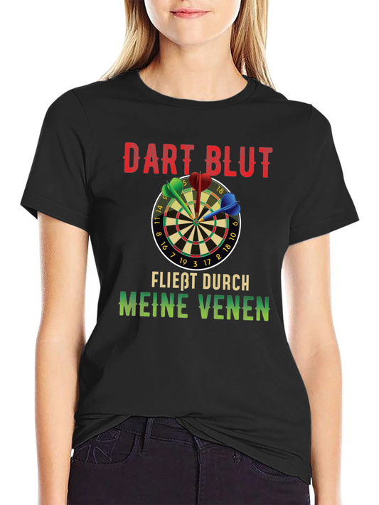 Dart Blut T-Shirt - Dart Player Gift