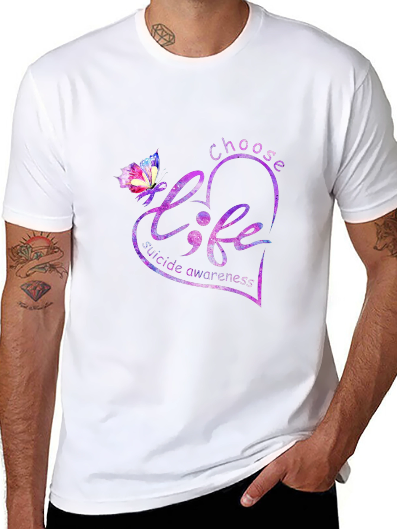 Choose Life Suicide Awareness T-Shirt