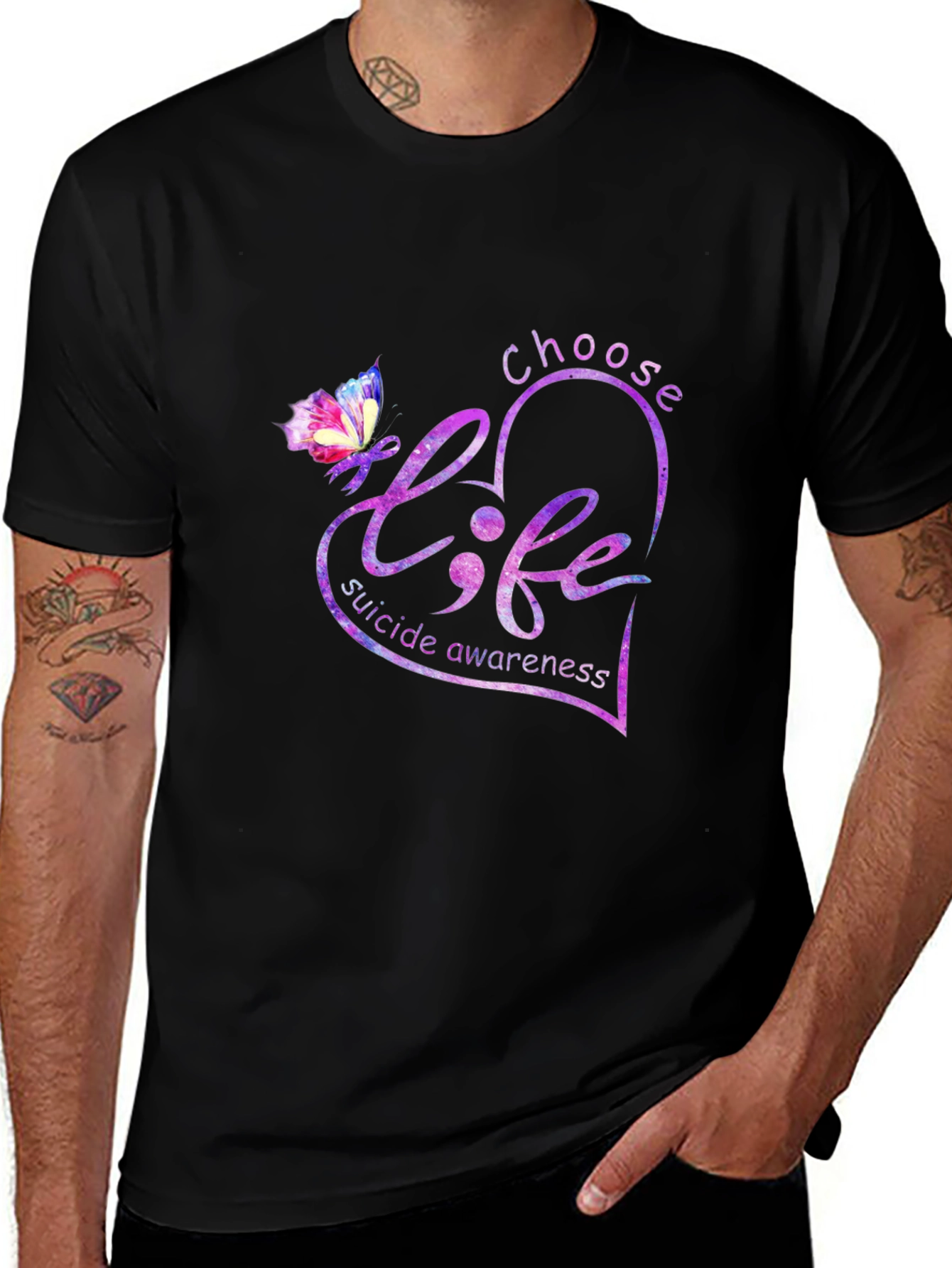 Choose Life Suicide Awareness T-Shirt