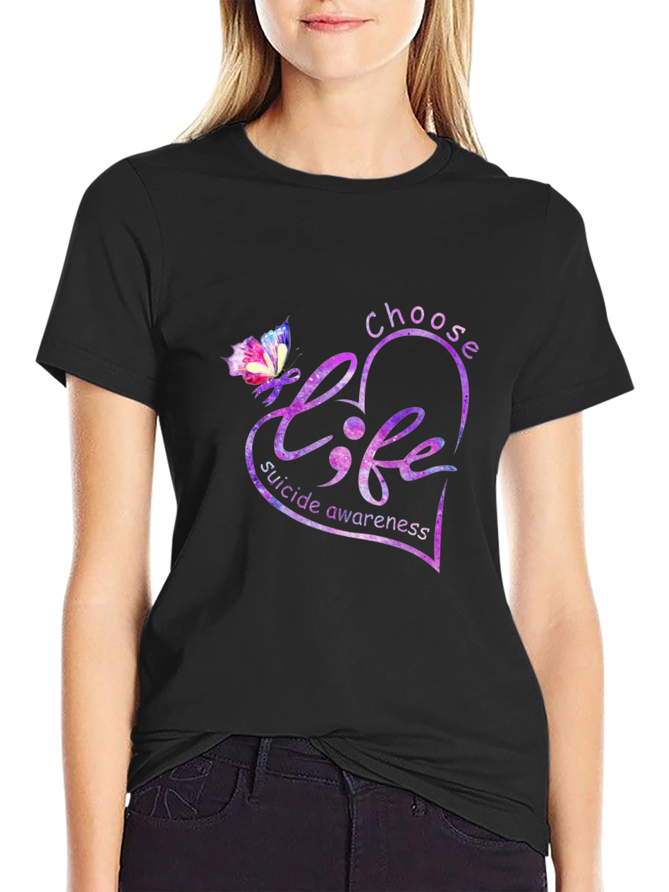 Choose Life Suicide Awareness T-Shirt