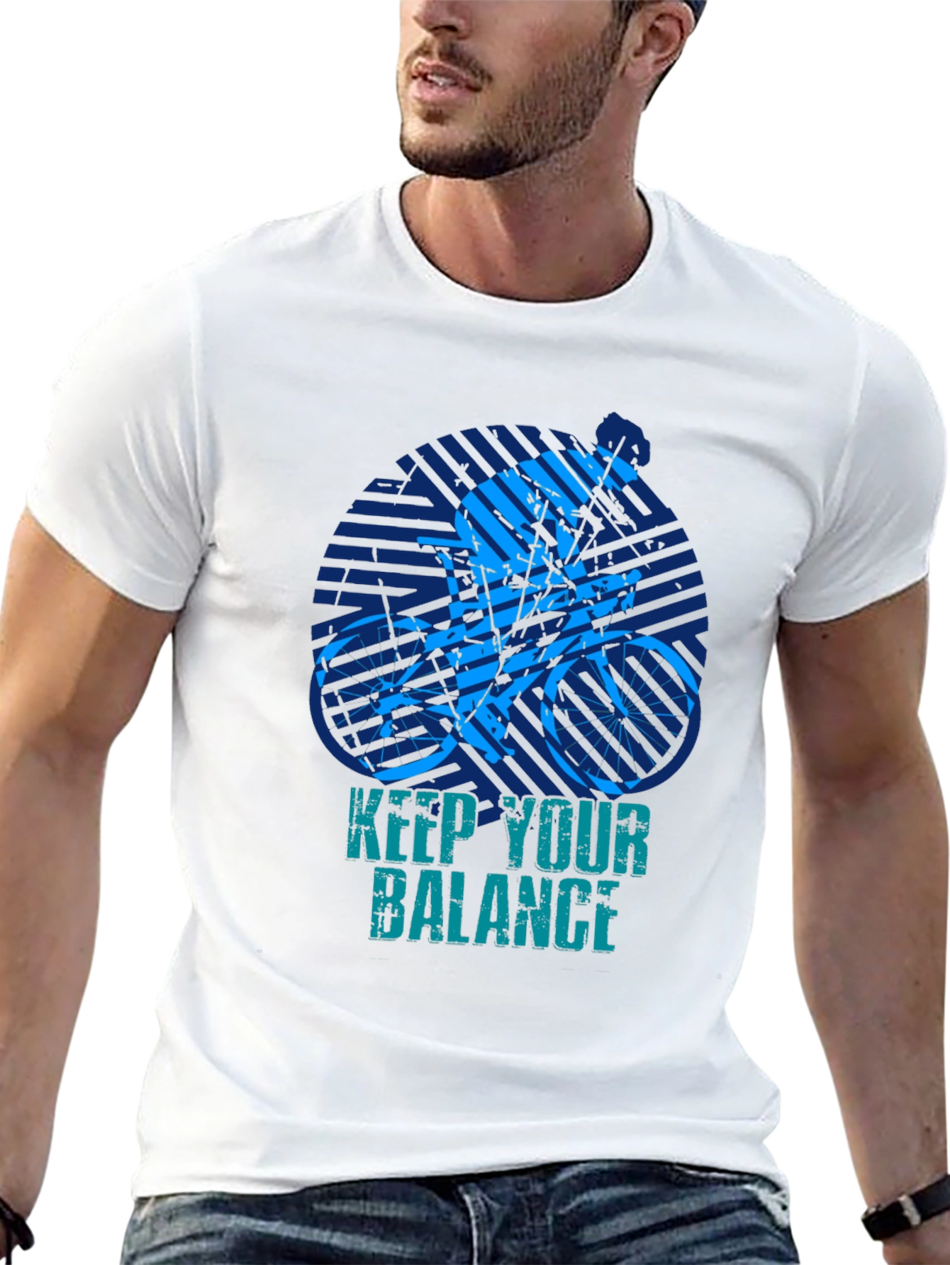 Keep Your Balance Cycling T-Shirt