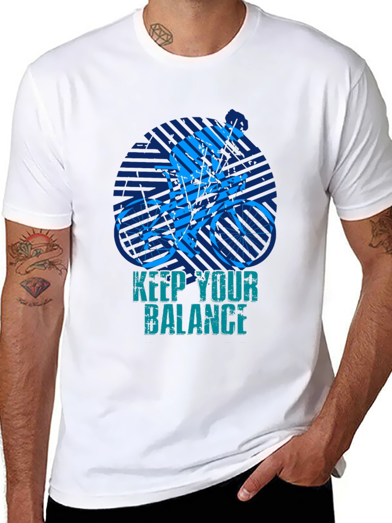 Keep Your Balance Cycling T-Shirt